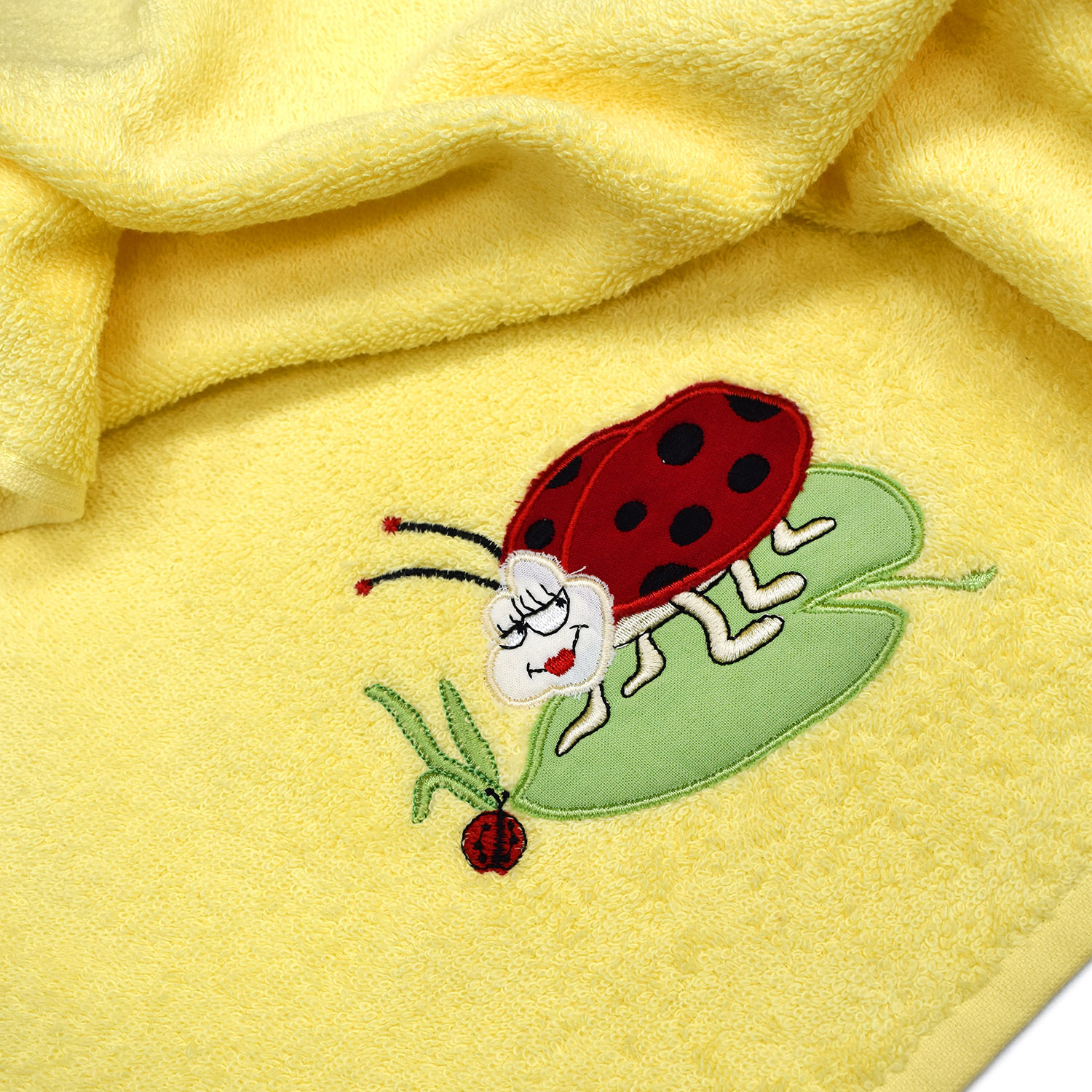 Полотенце Божья Коровка желтое