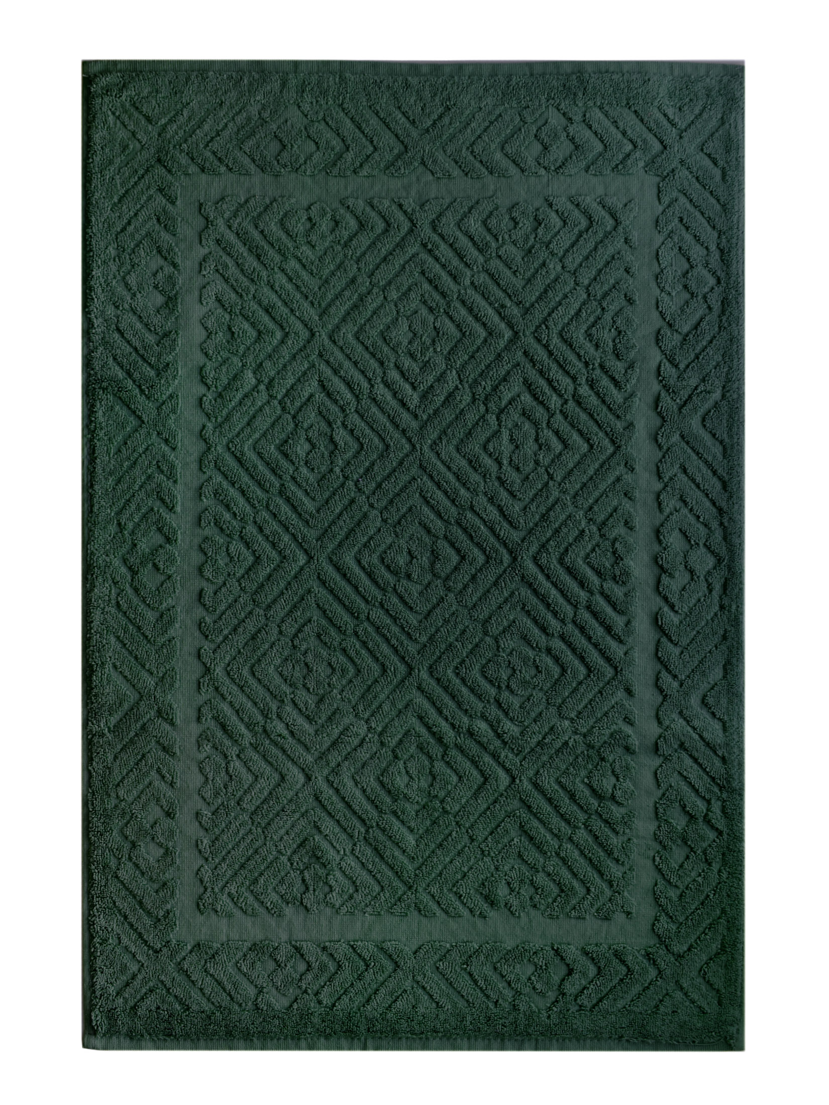 Полотенце ТАЙЛЕР-1 для ног малахит