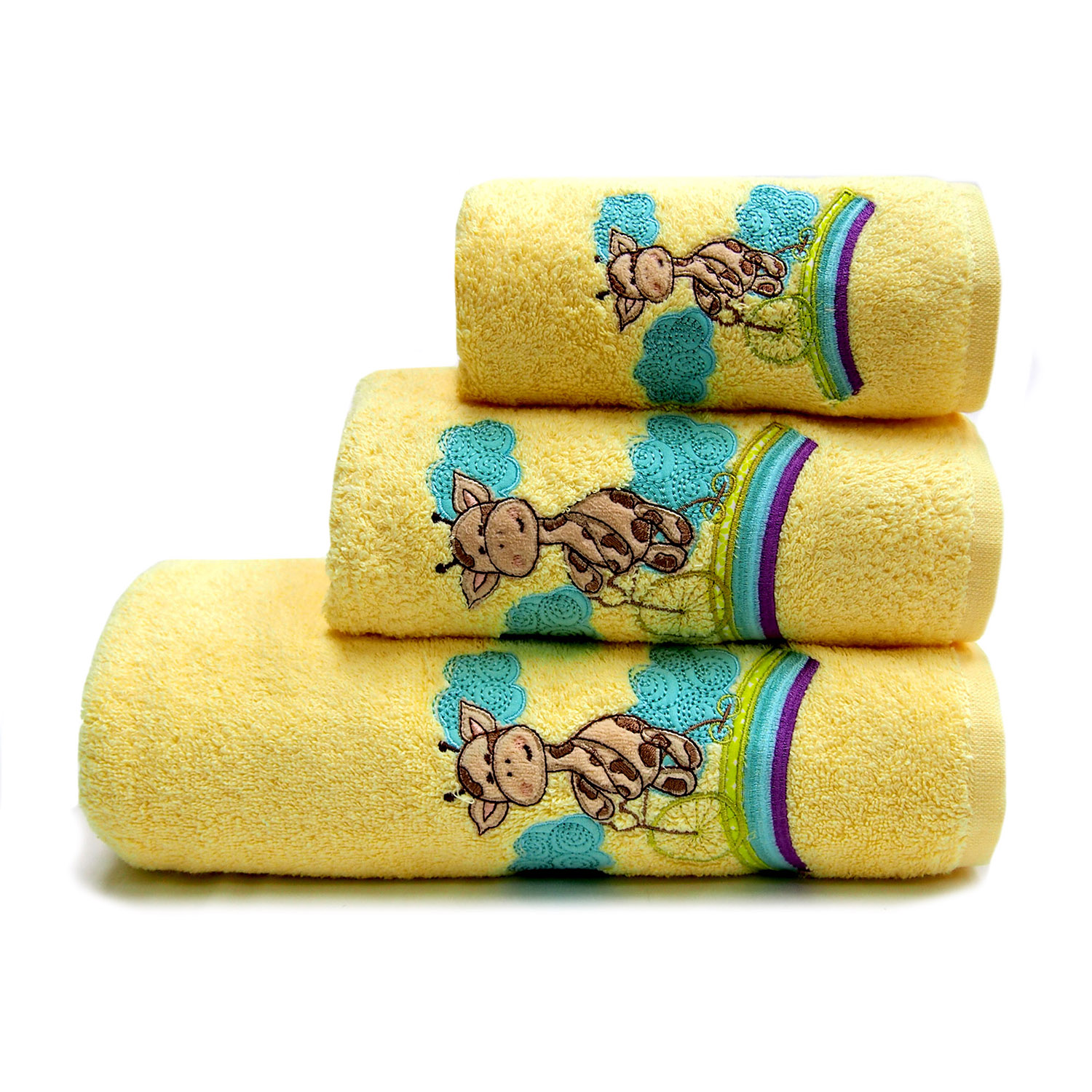 Полотенце ЖИРАФИК ЛИЛУ желтое