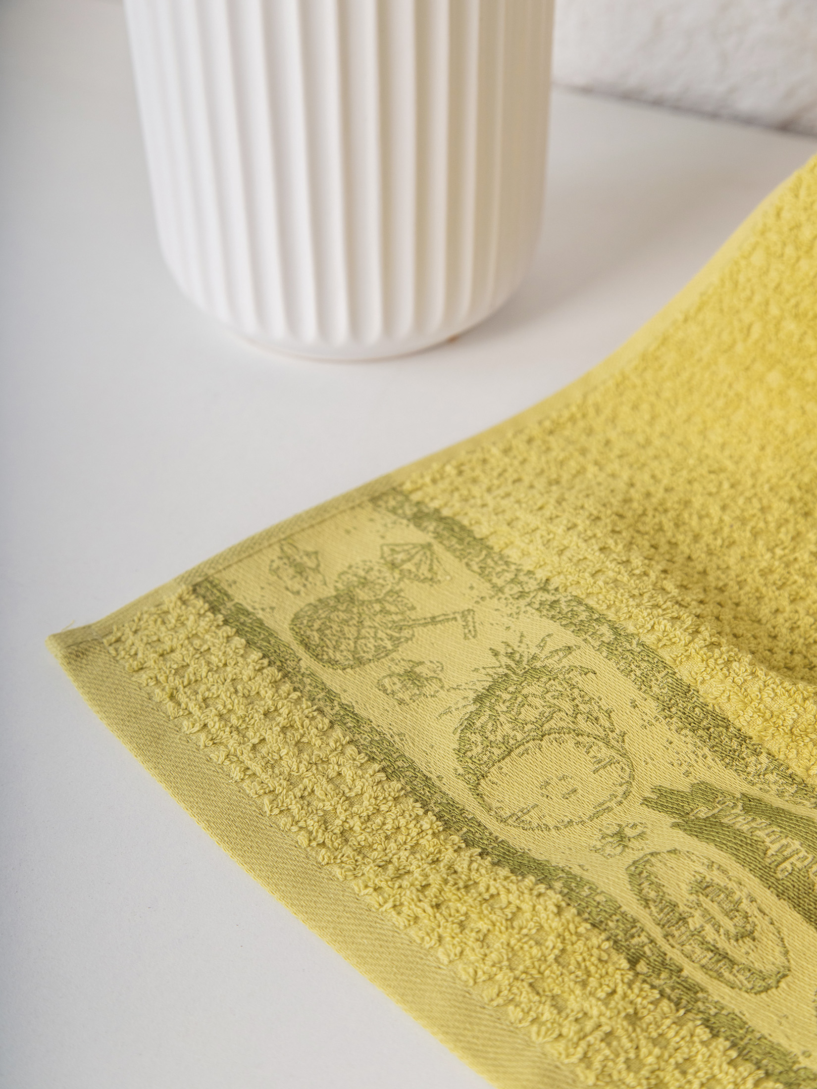 Кухонное полотенце АНАНАС зеленое