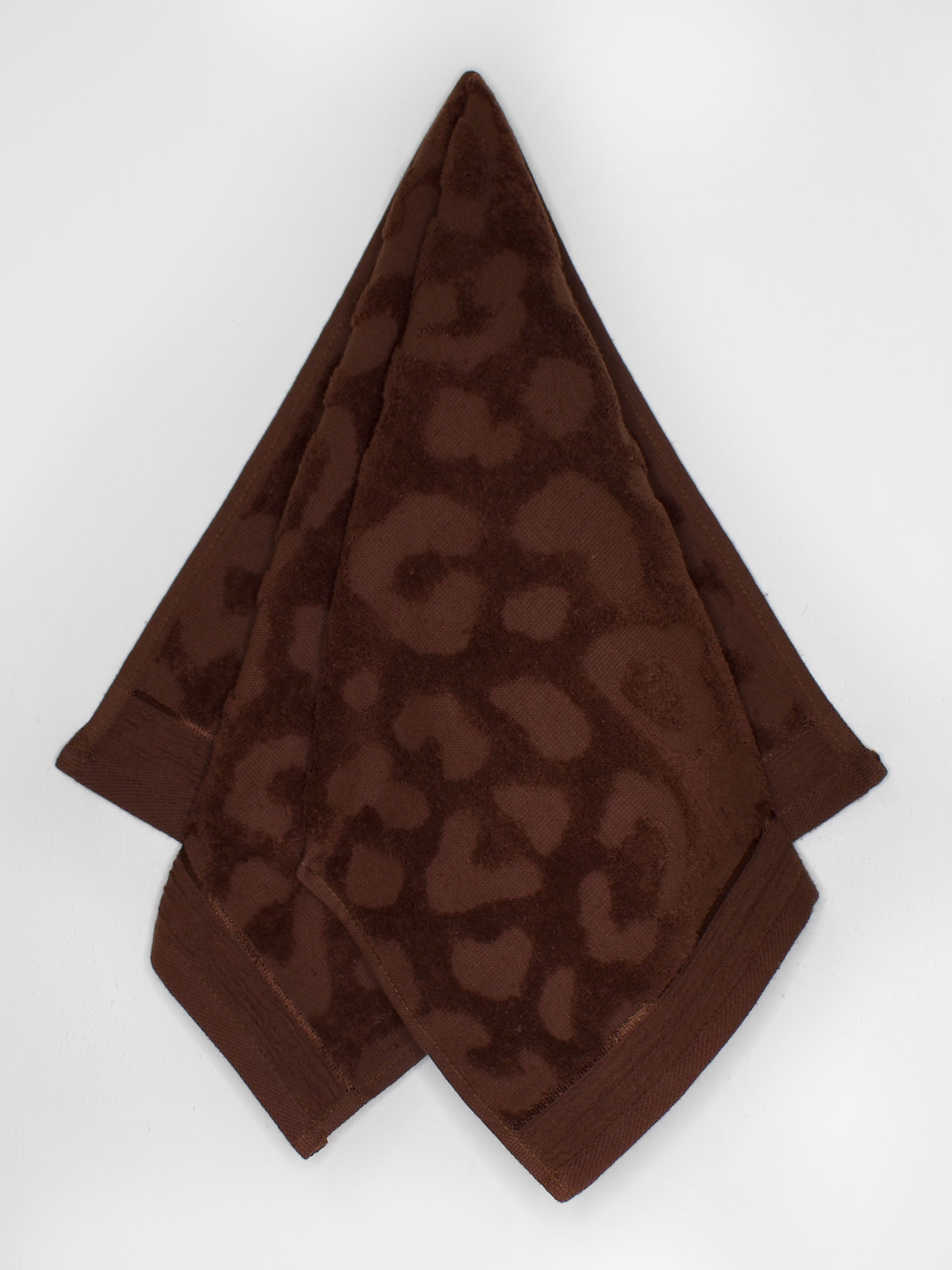 Полотенце ЭМИЛЬ темно-коричневое