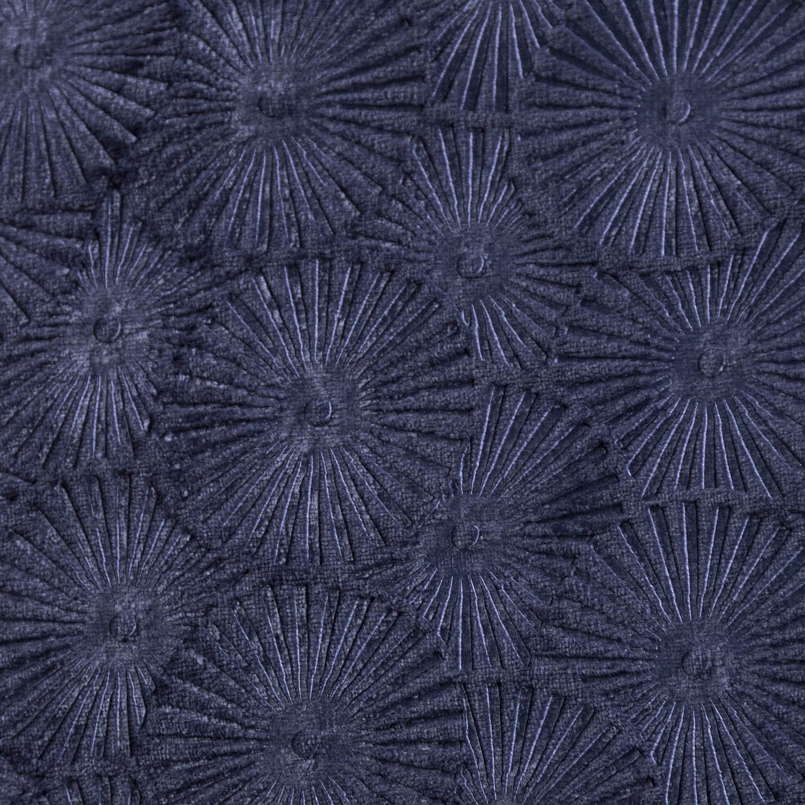 Плед ОЛИВИЯ однотонный с тиснением синий круг 18-07