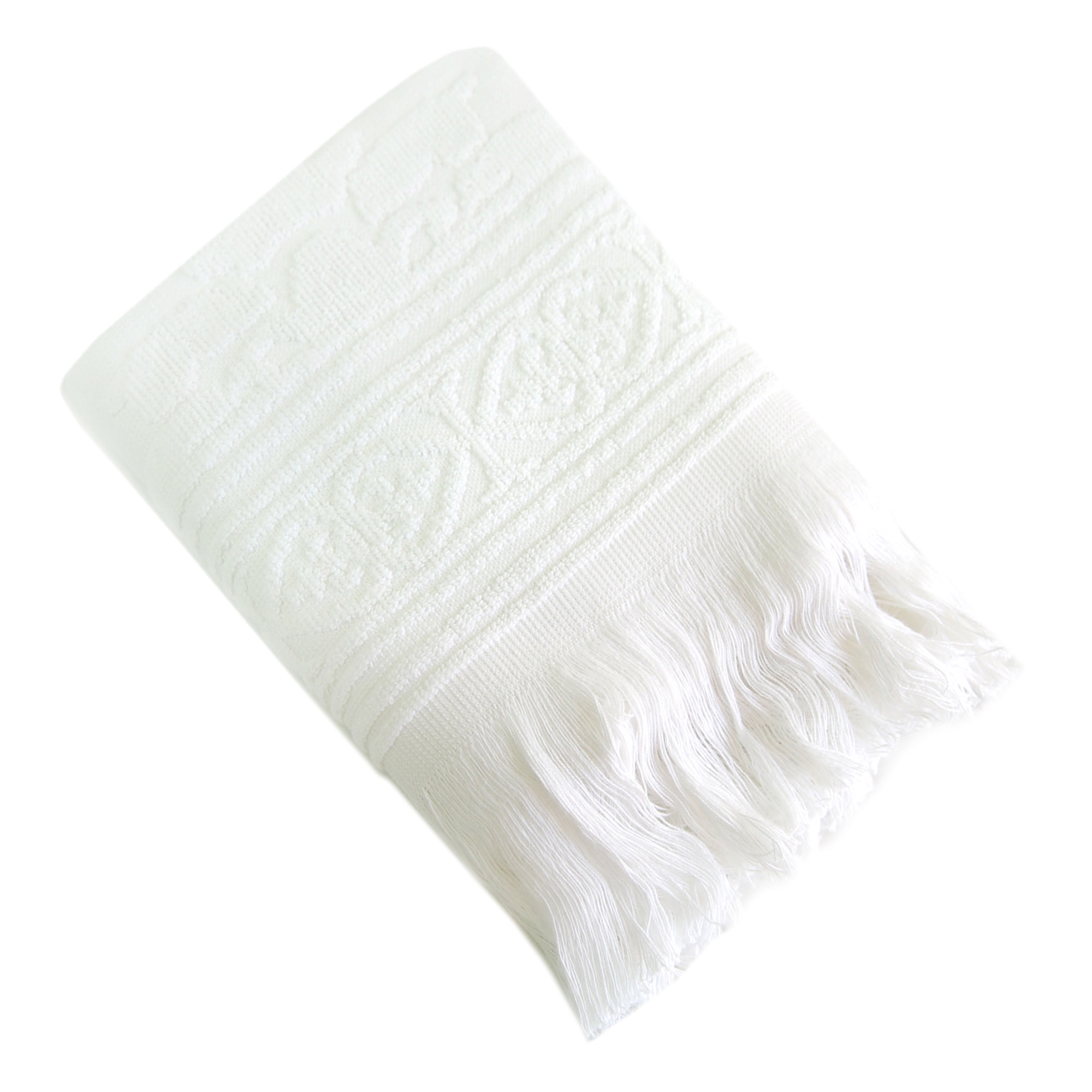 Полотенце КАНТРИ белое