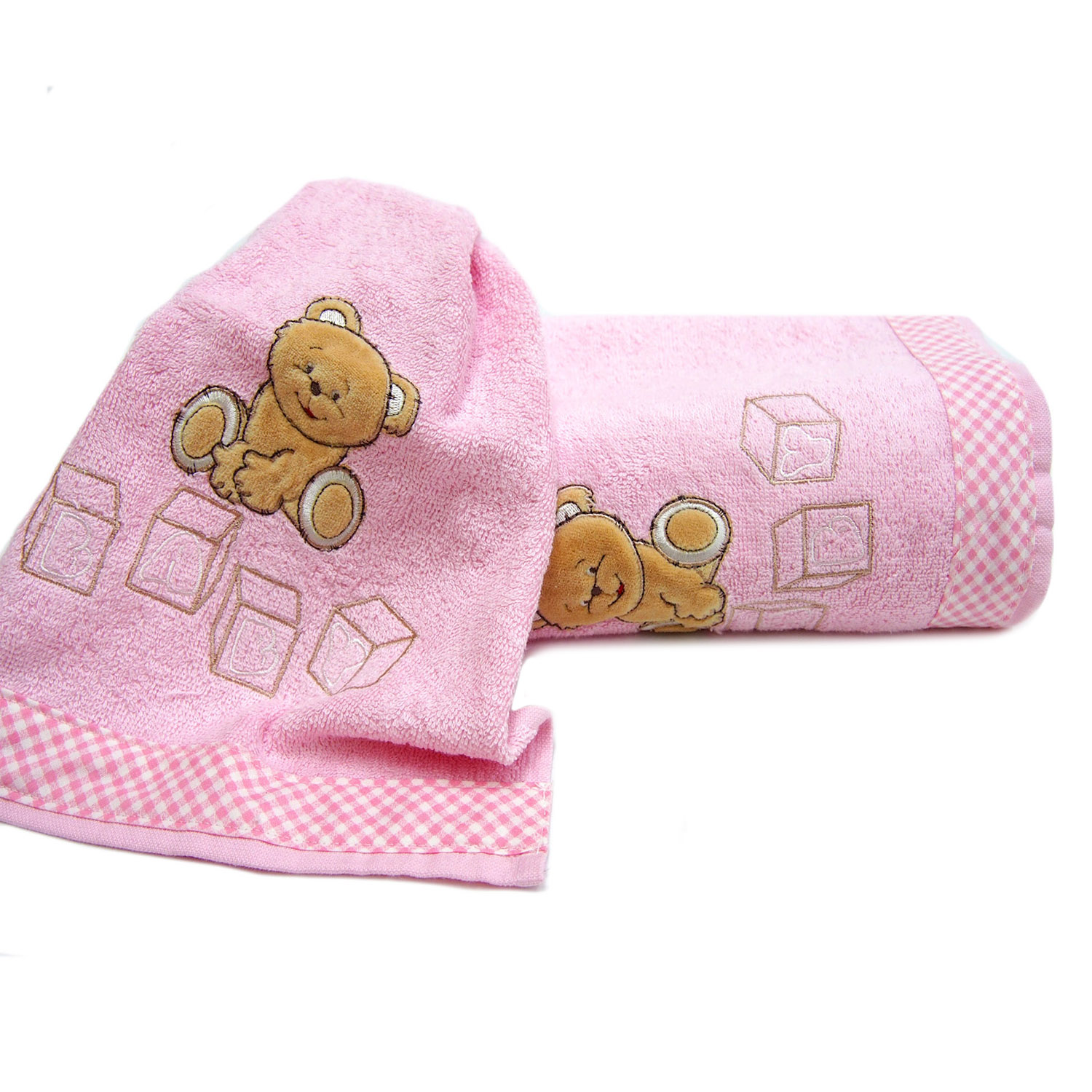 Полотенце ТЕДДИ розовое
