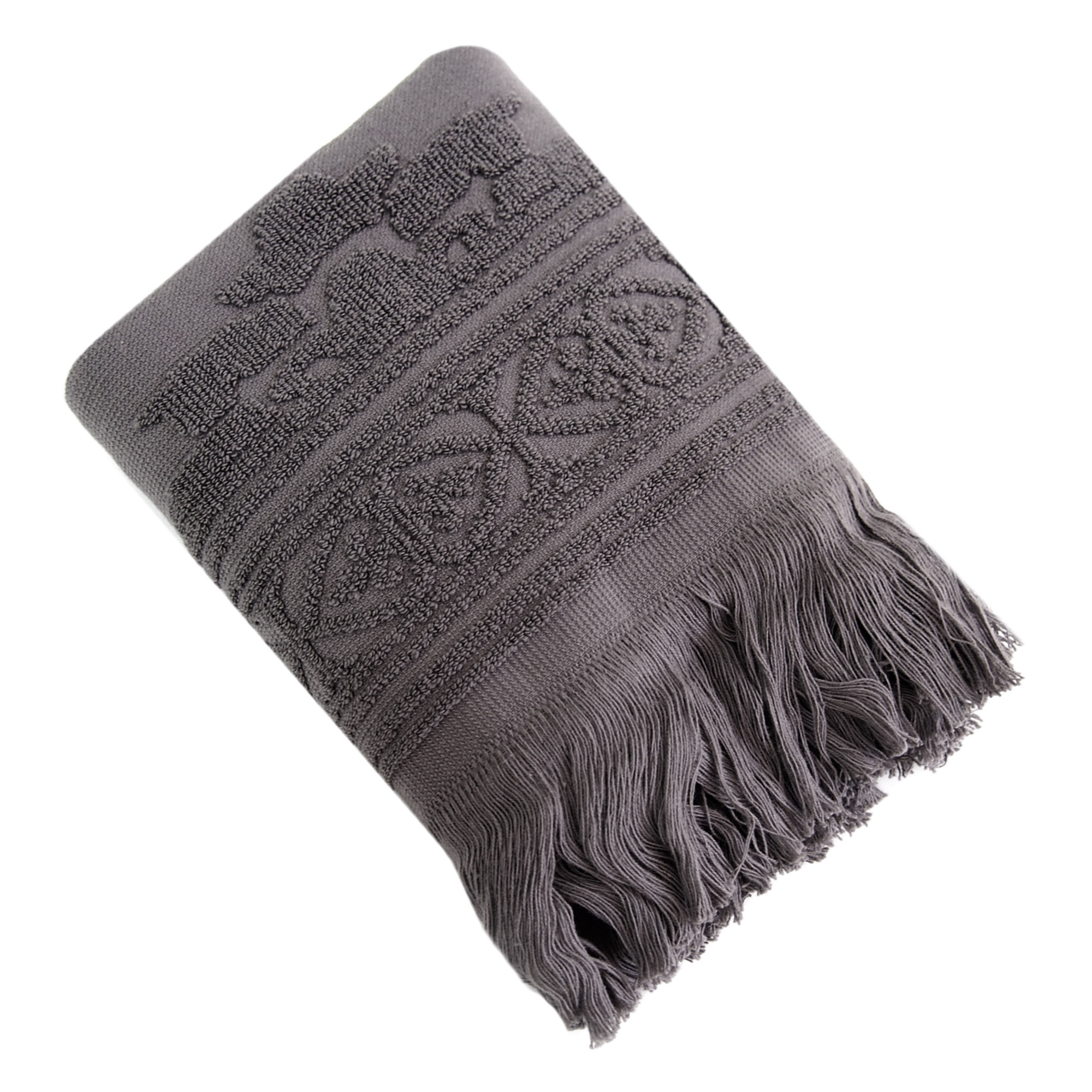 Полотенце КАНТРИ серое