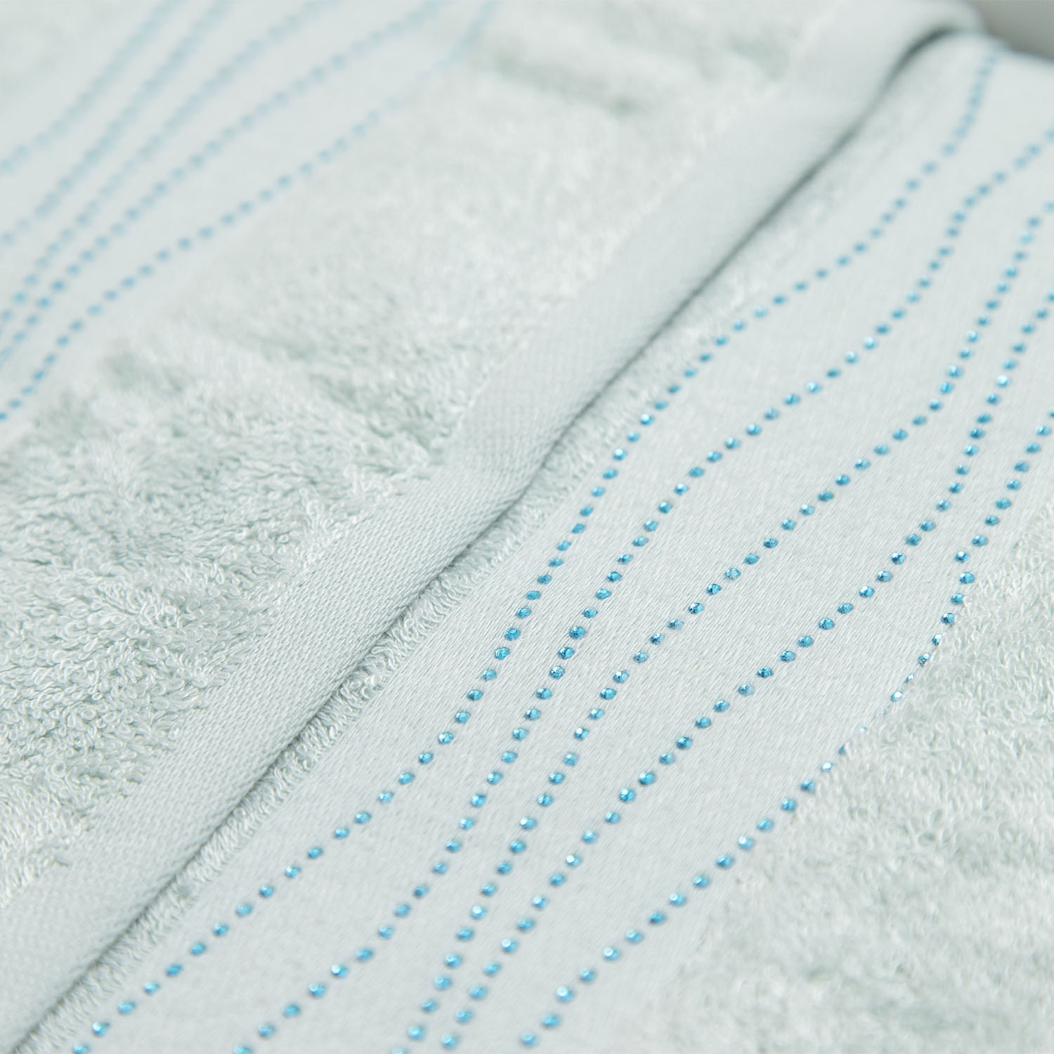 Набор полотенец КРИСТАЛЛ бирюзовый