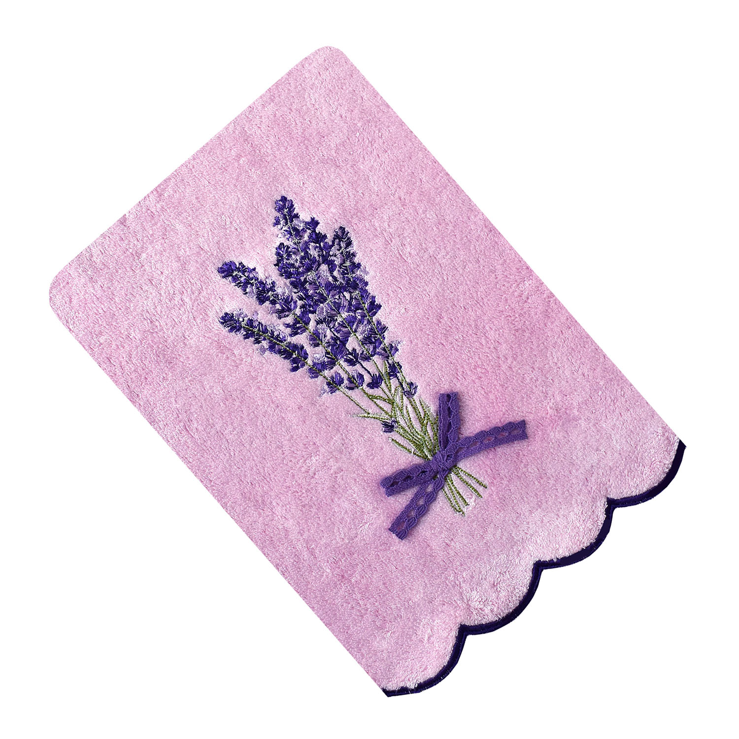 Салфетка махровая ЛАВАНДА 30х30 розовая