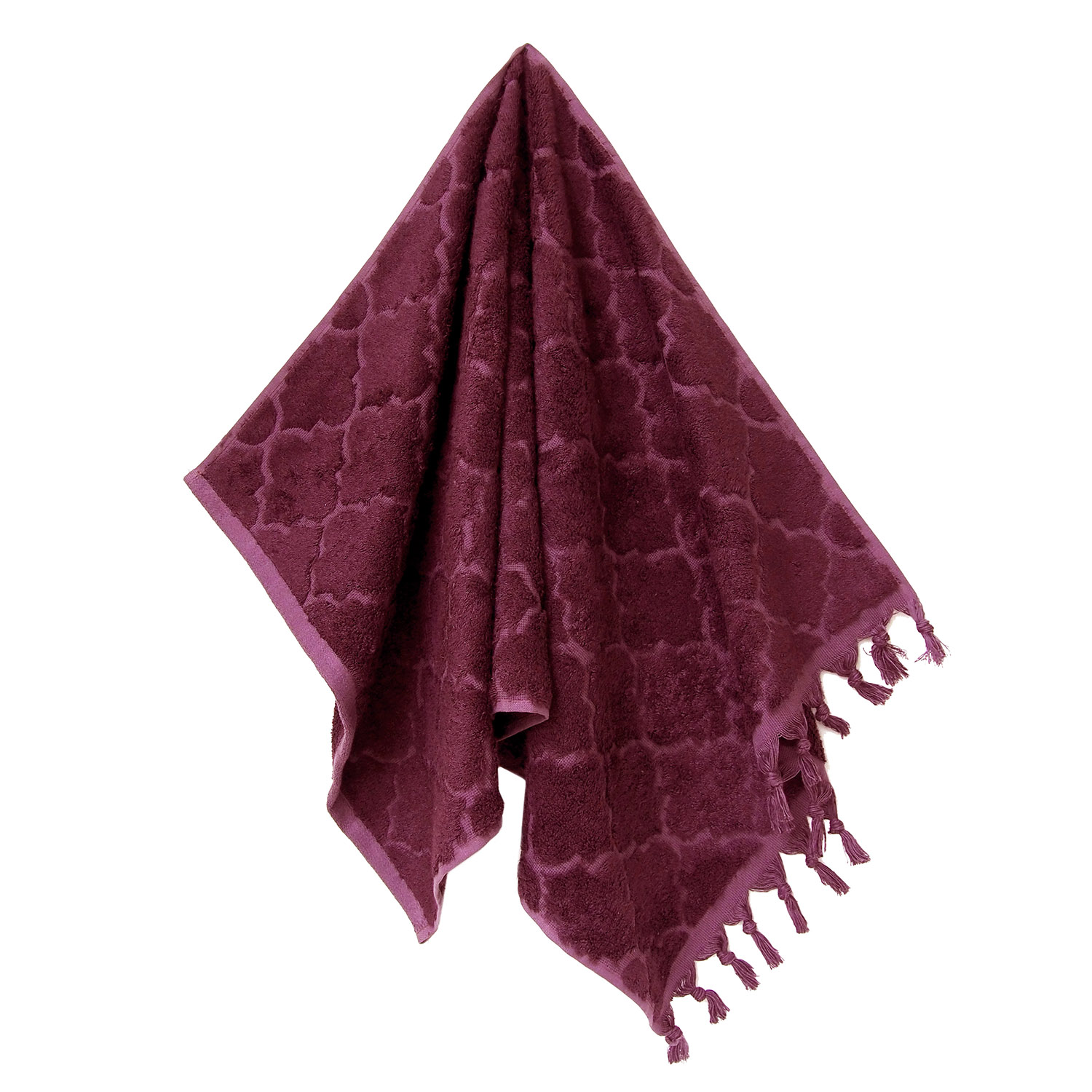 Полотенце КЕЙТ брусничное