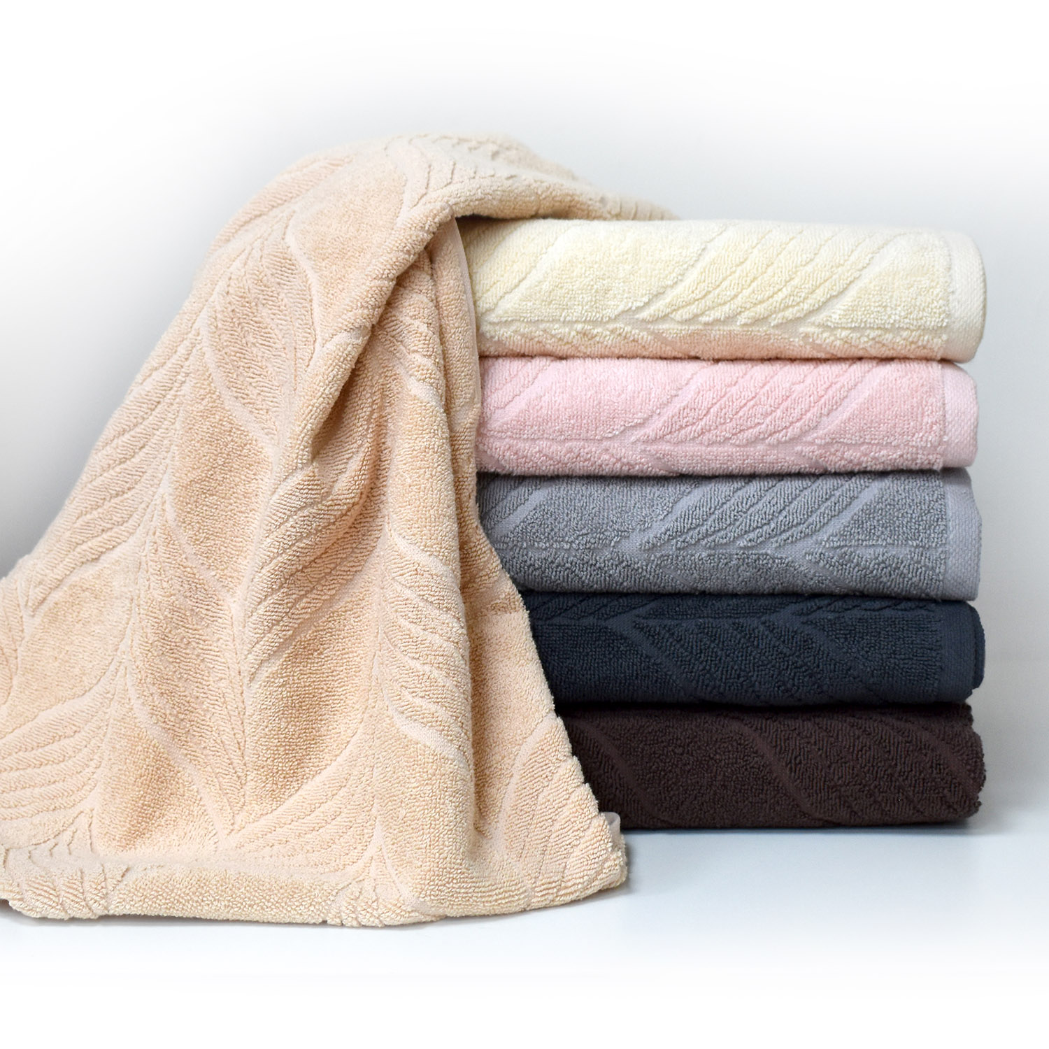 Полотенце ХАЙЛИ светло-серое