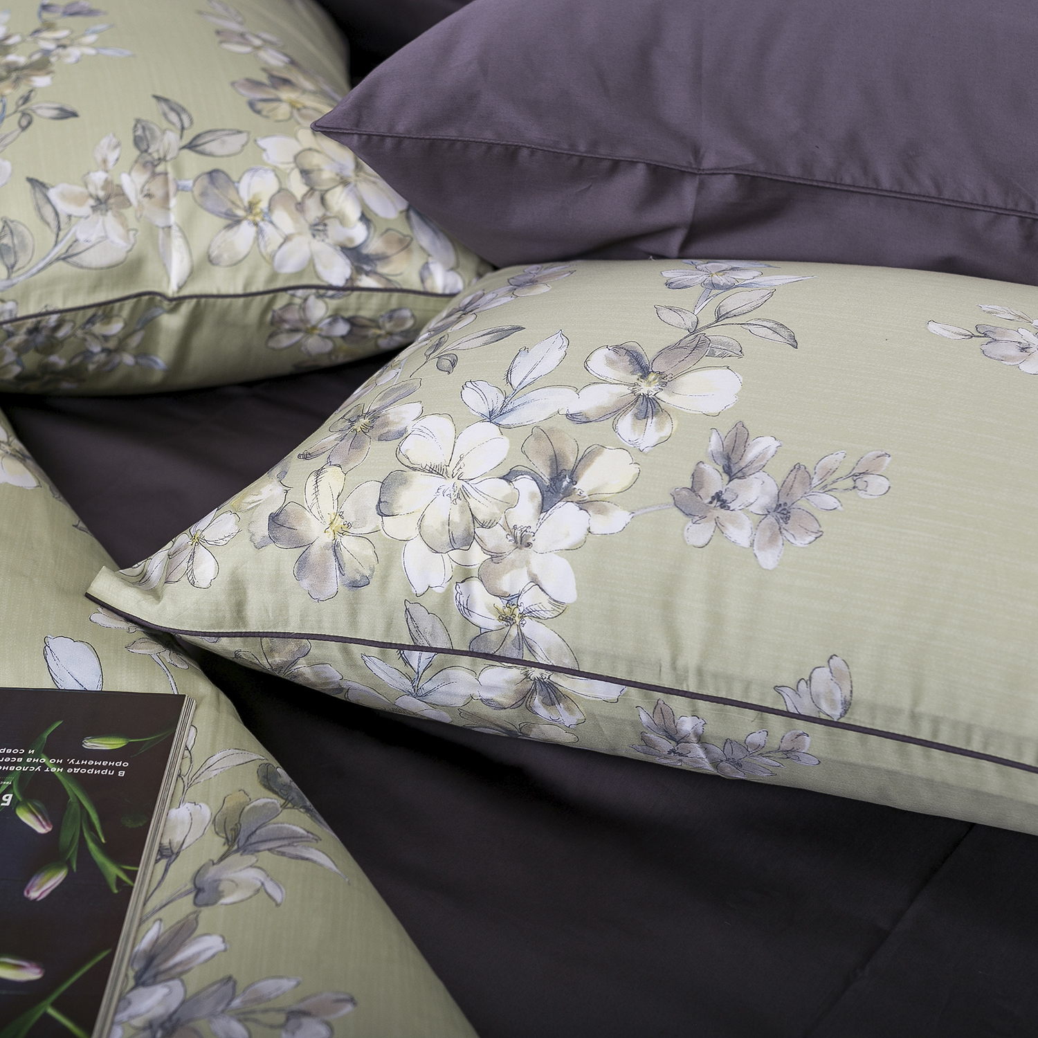 Комплект постельного белья Мако-сатин с модалом 758