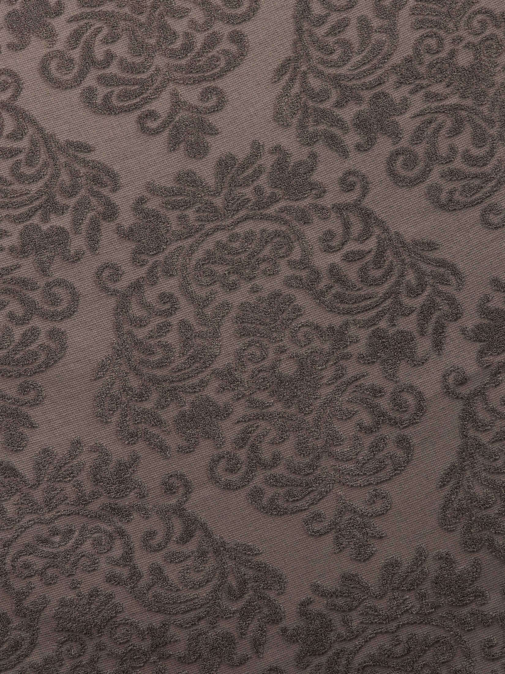 Простыня махровая АЛЬФРЕДО темно-серая