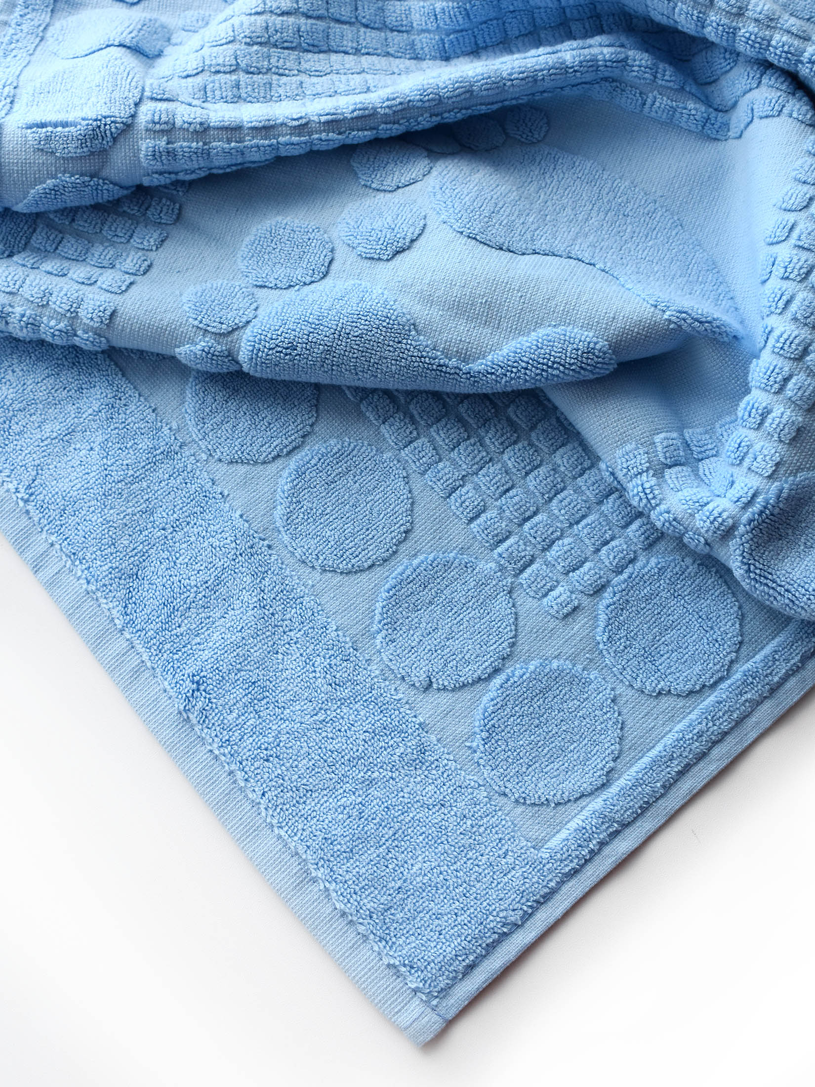 Полотенце НОЖКИ-1 для ног голубое