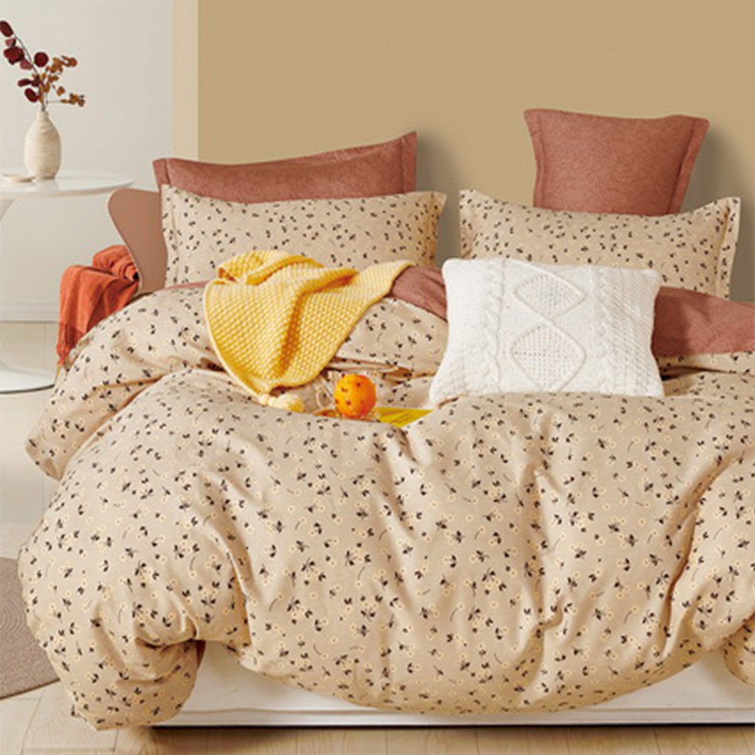 Пододеяльник Сатин-Комфорт бежевый 17-25