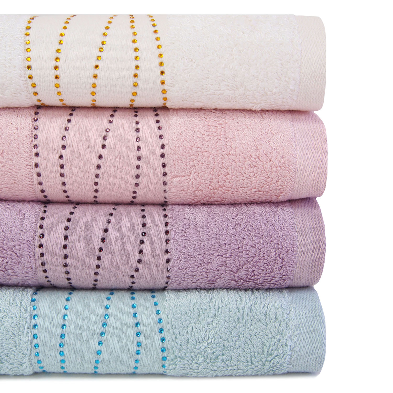 Полотенце КРИСТАЛЛ молочное