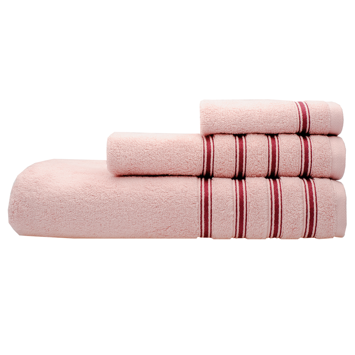 Полотенце ЭДЕМ розовое