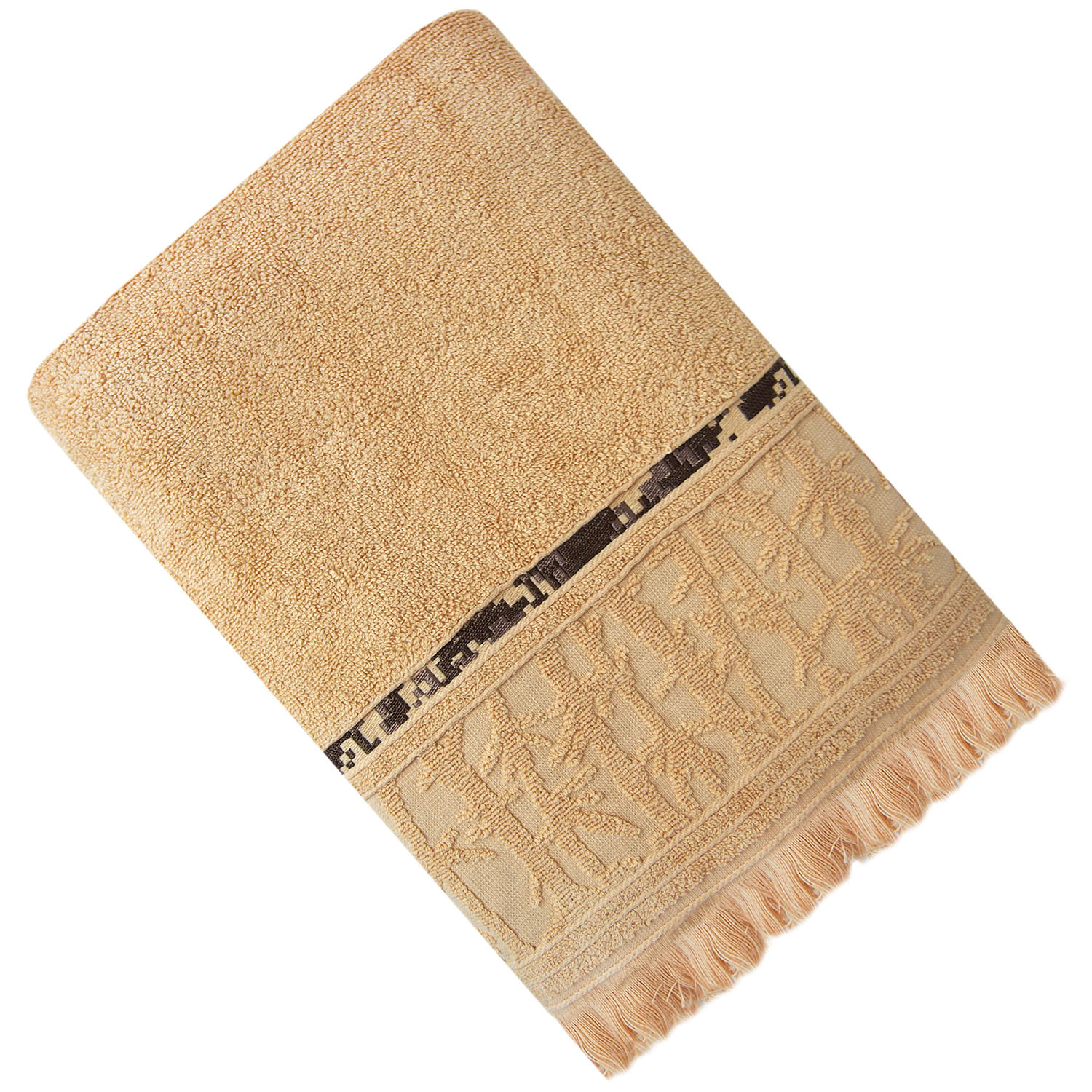 Полотенце НАТУРЭЛЬ горчичное