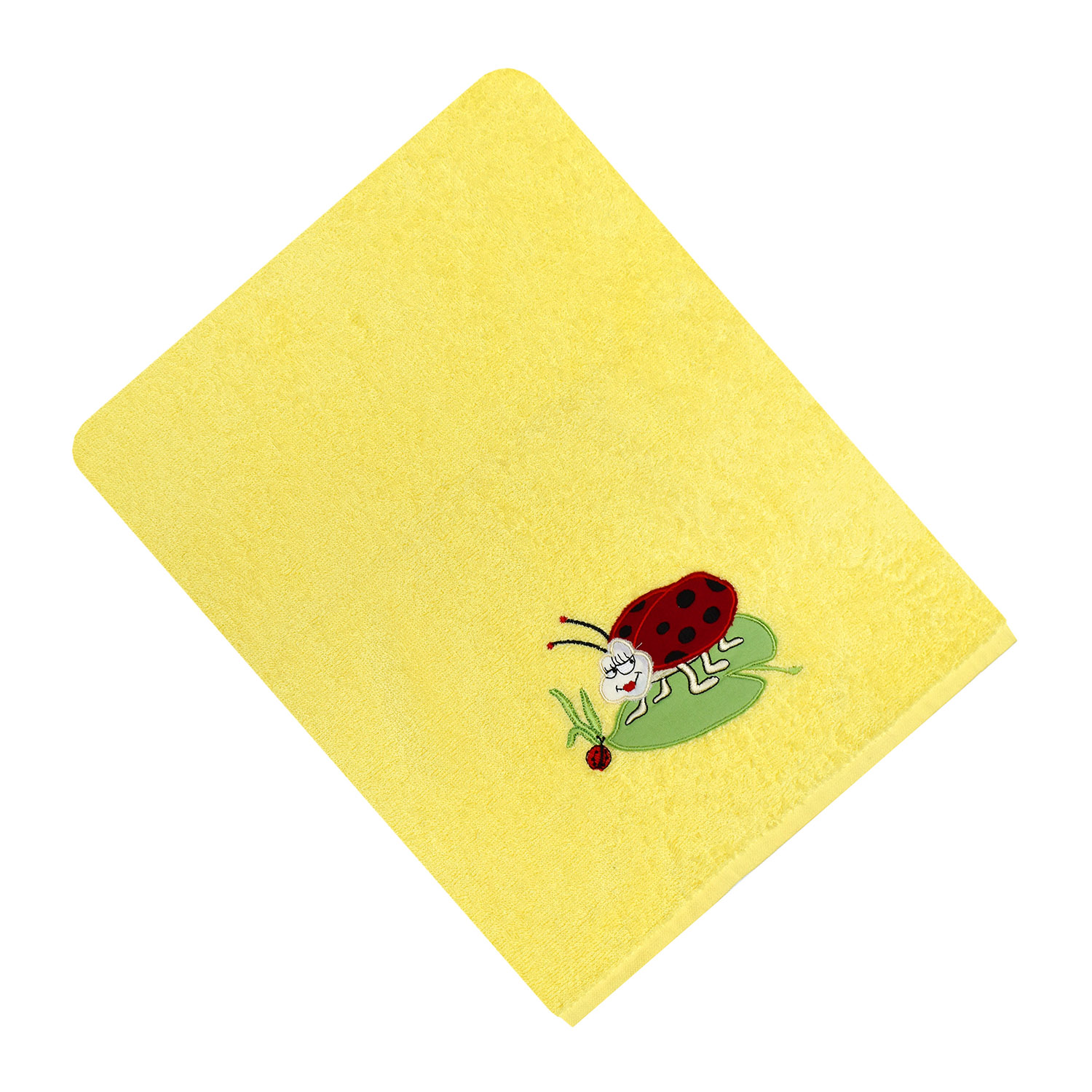 Полотенце Божья Коровка желтое
