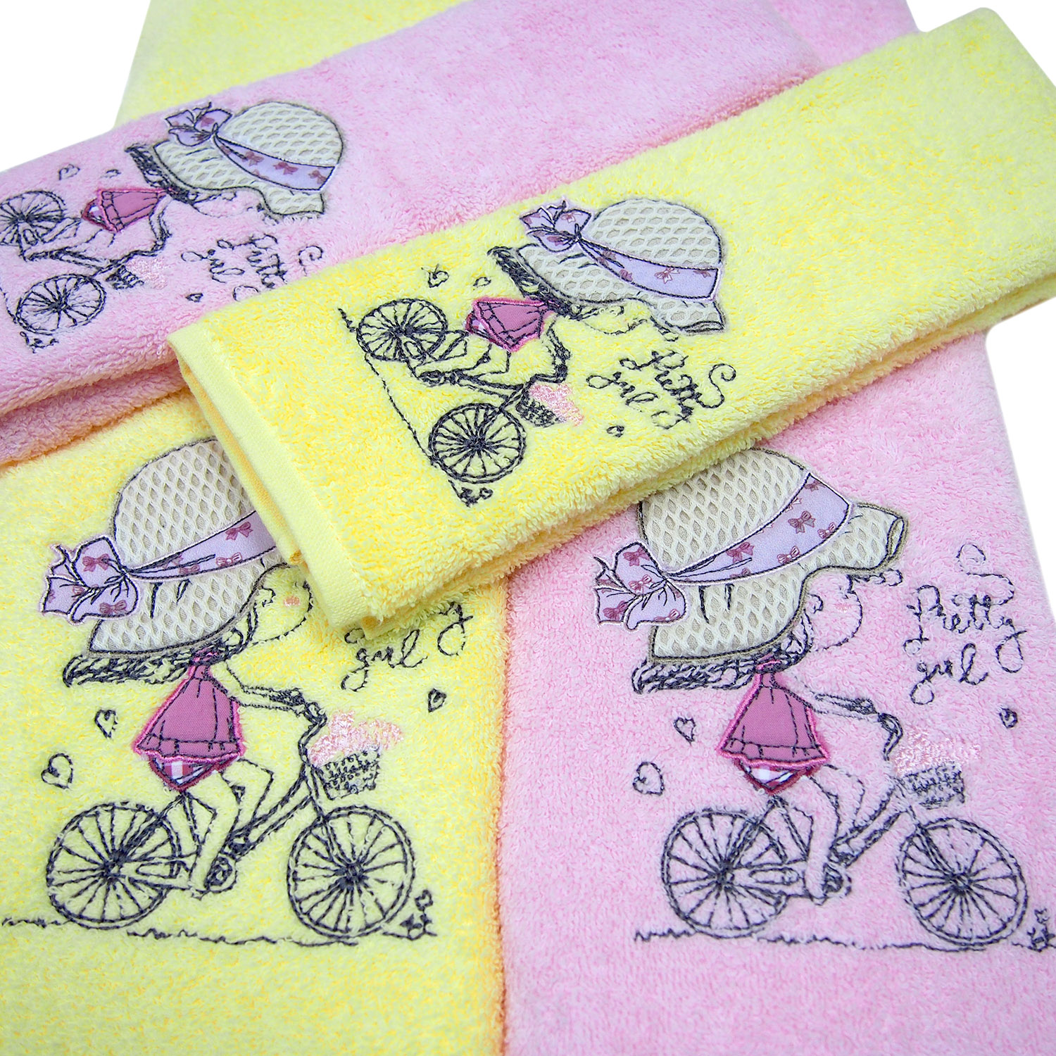 Полотенце ЭДИТА розовое