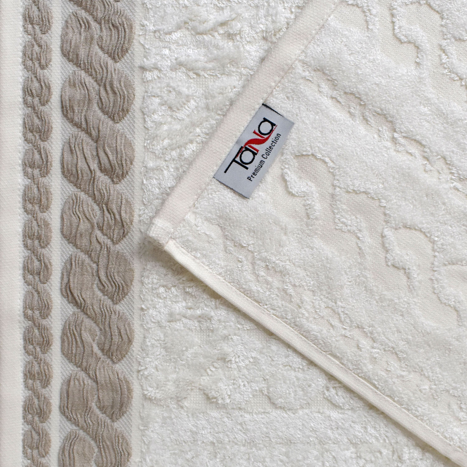 Полотенце САБРИНА молочное