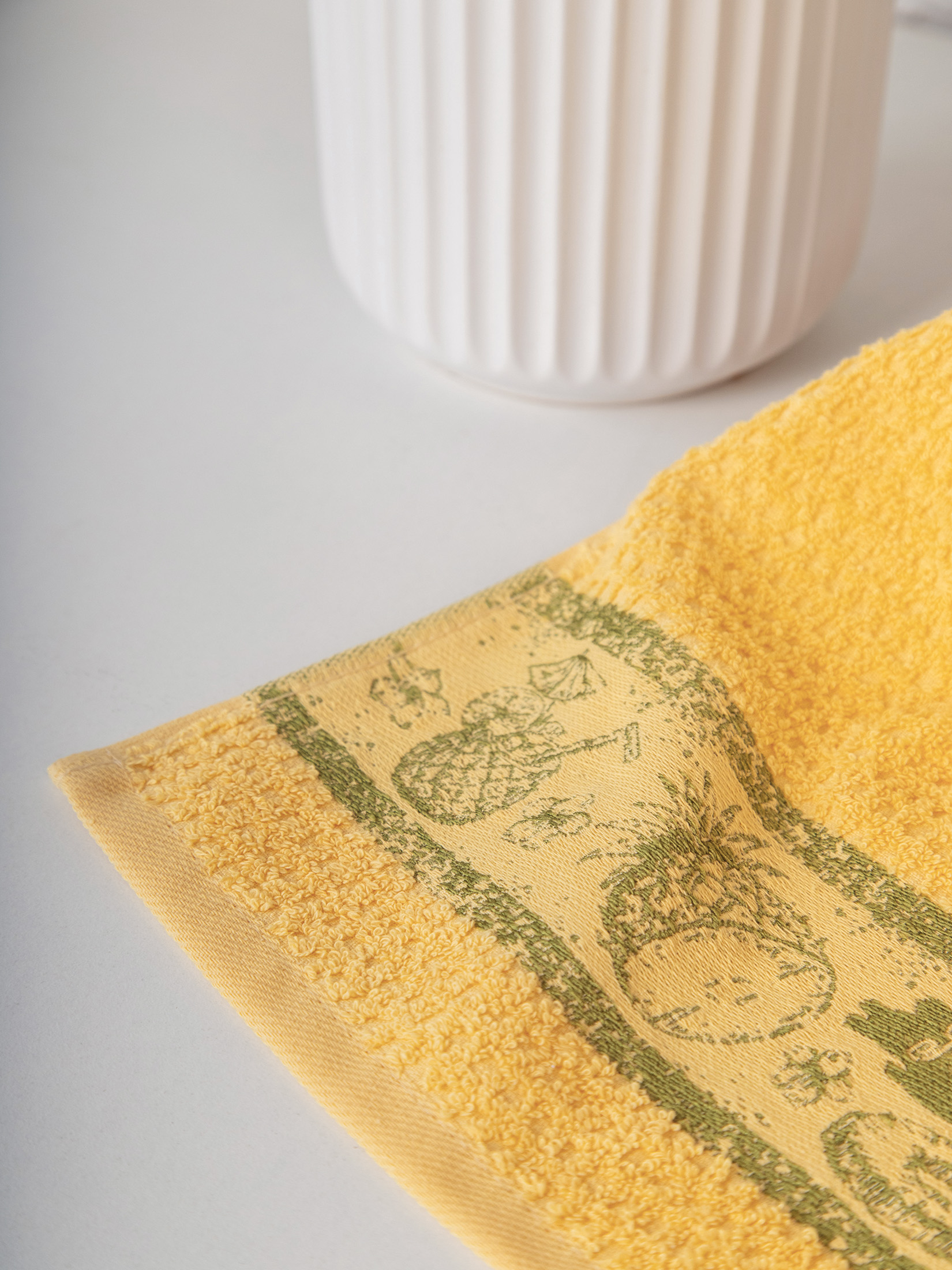 Кухонное полотенце АНАНАС желтое