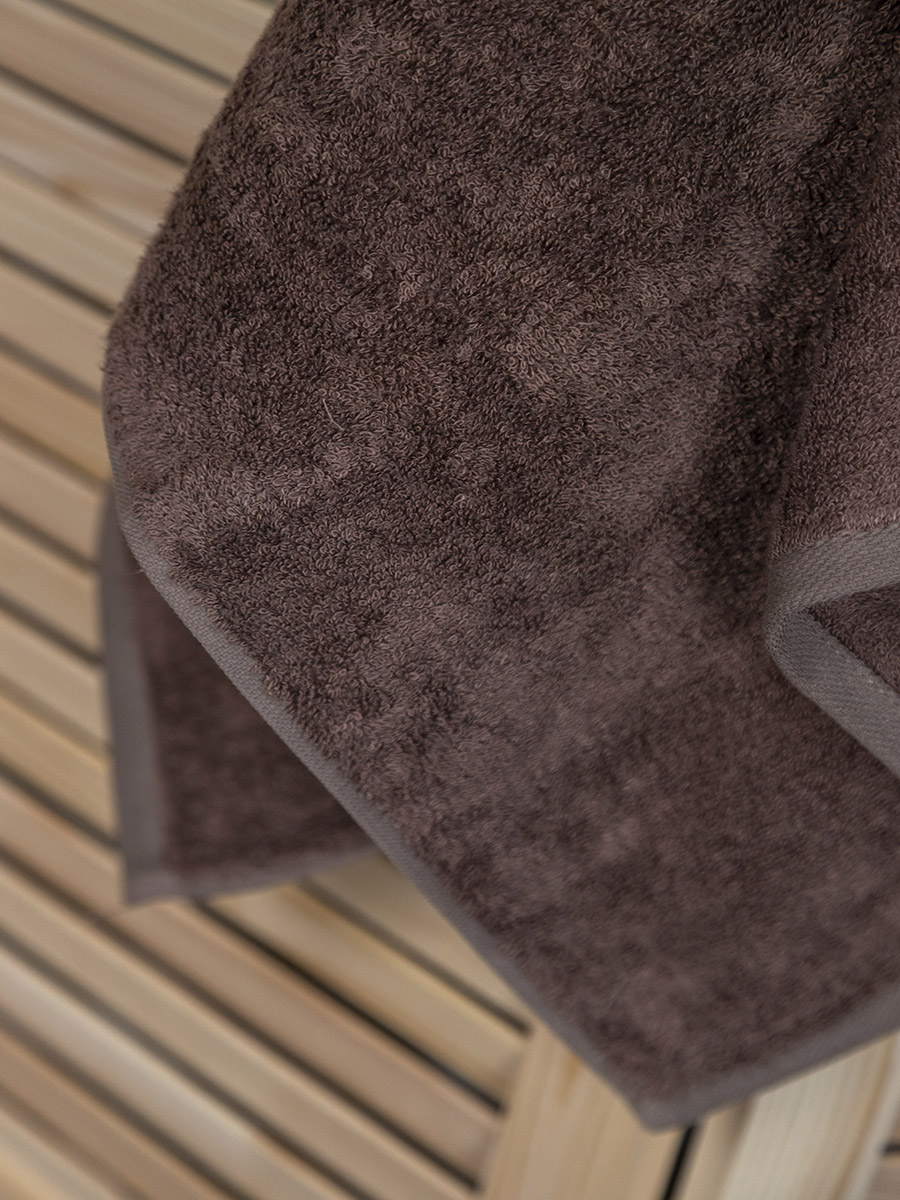 Полотенце ЛИАНА-1 темно-коричневое