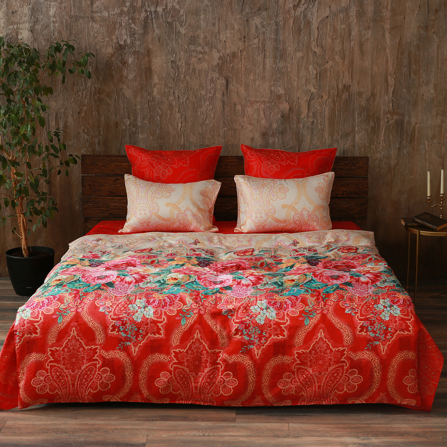 Комплект постельного белья Шелк-Сатин 315