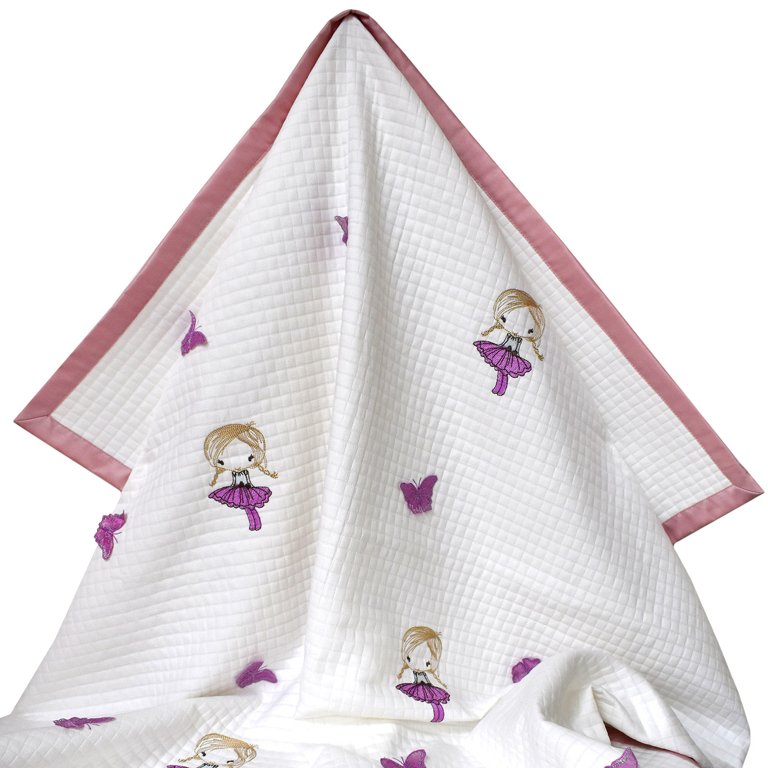 Детское покрывало ПРИНЦЕССА 120х120см