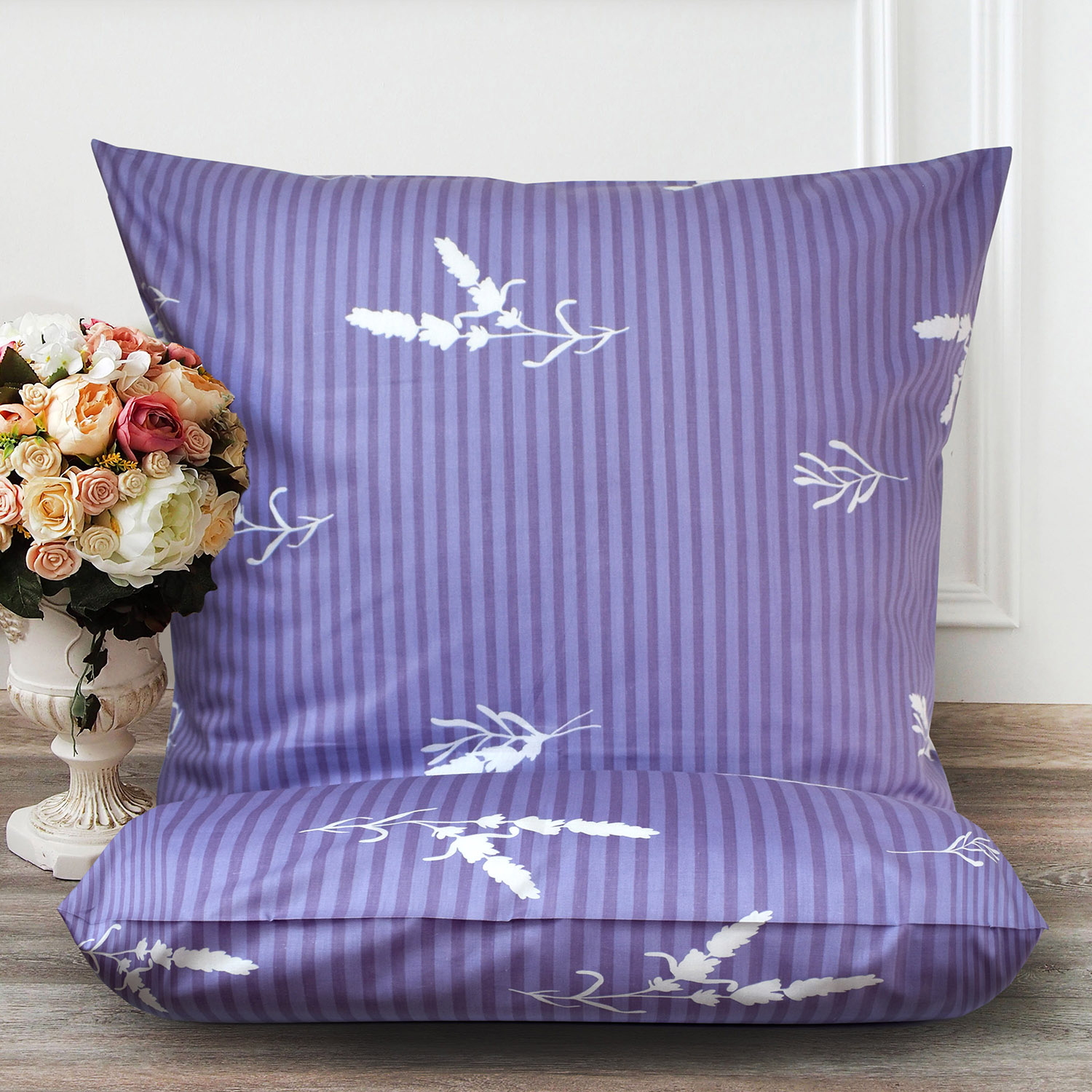 Набор наволочек Сатин-Комфорт сирень 14-105В