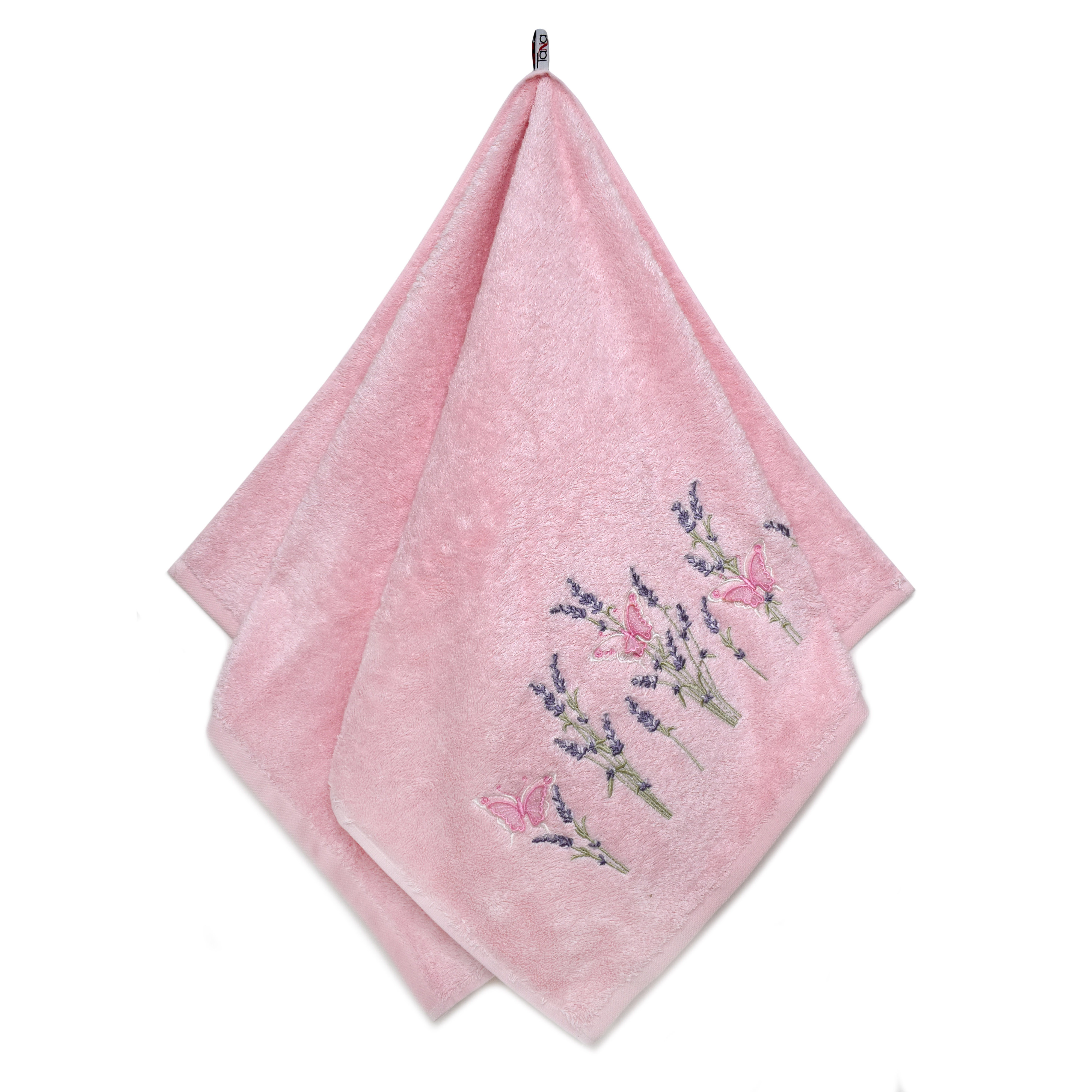 Полотенце БАТЕРФЛЯЙ 3Д розовое