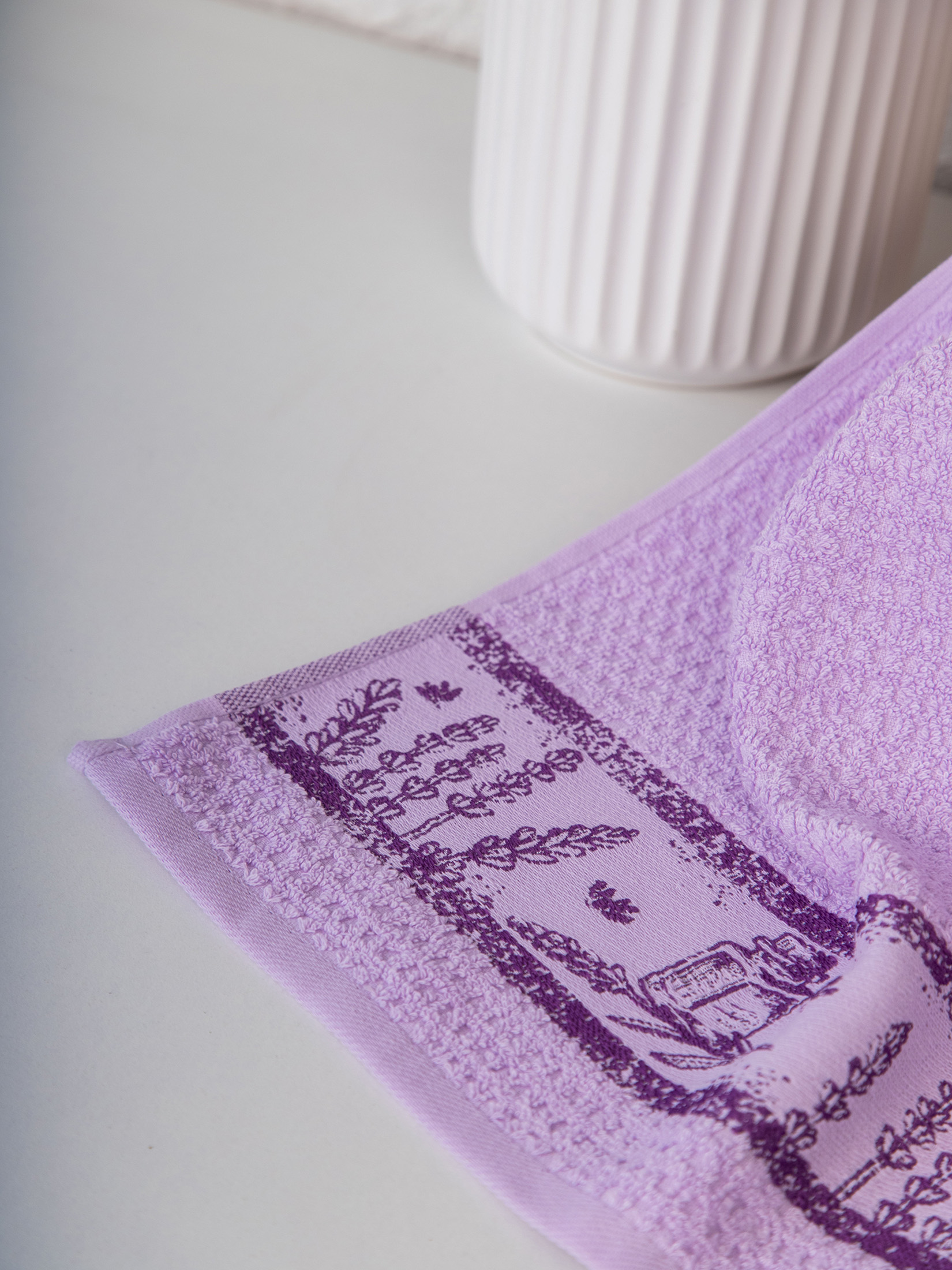 Кухонное полотенце ЛАВАНДА сирень