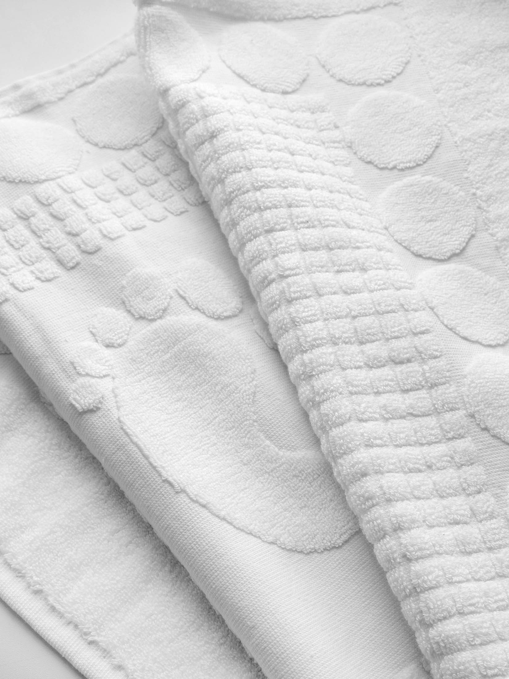 Полотенце НОЖКИ-1 для ног белое