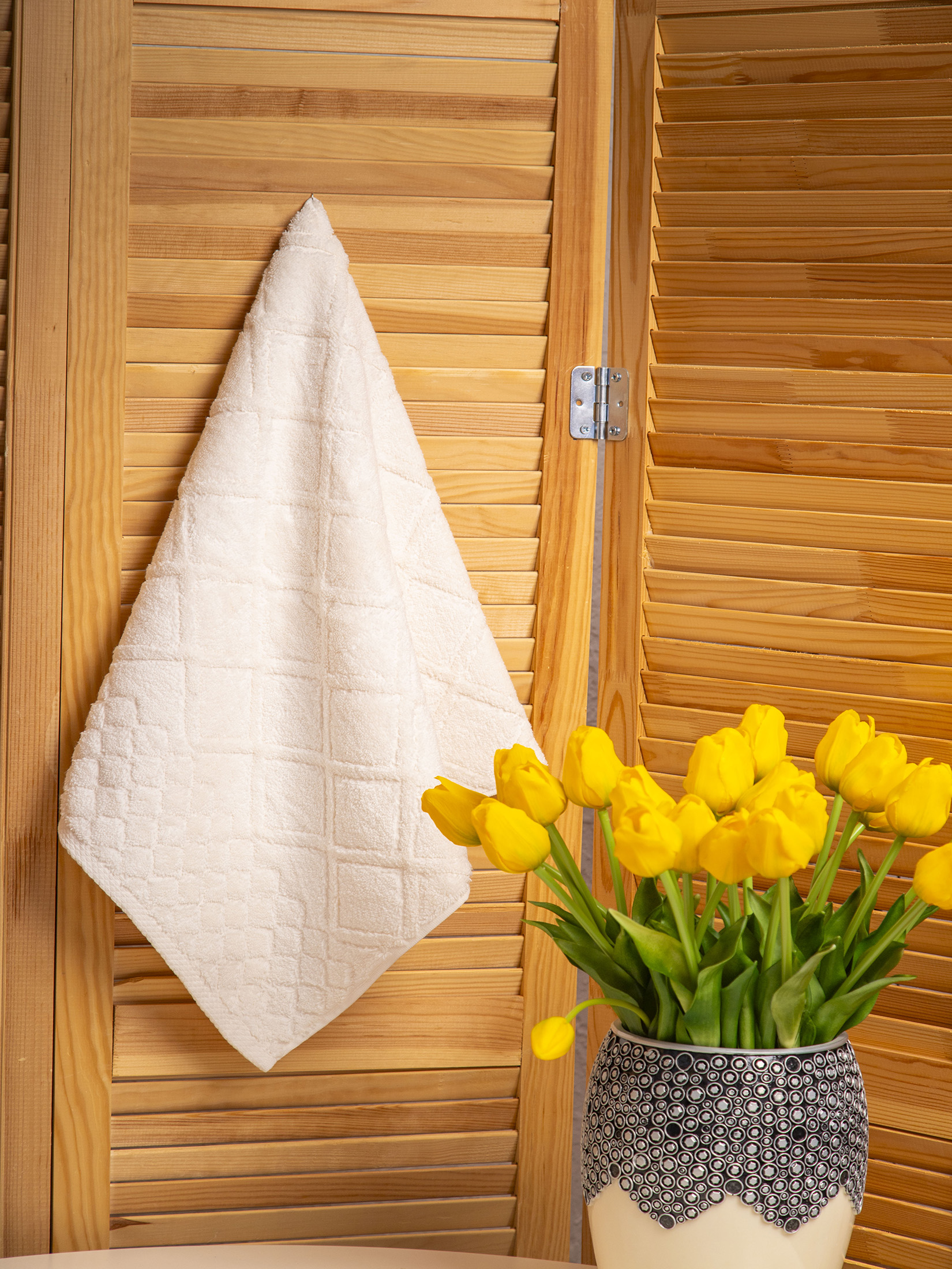 Полотенце ОРЛАНДО молочное