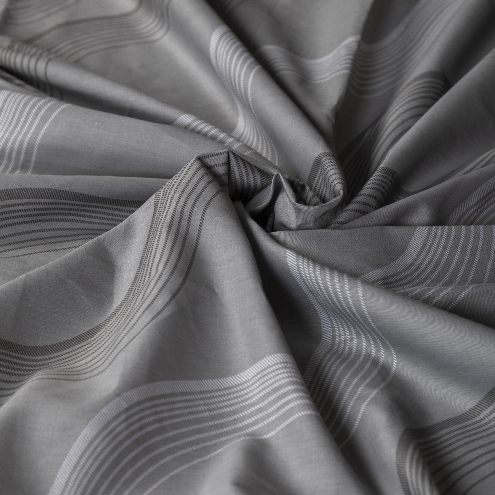 Простыня Сатин-Комфорт серая 17-01