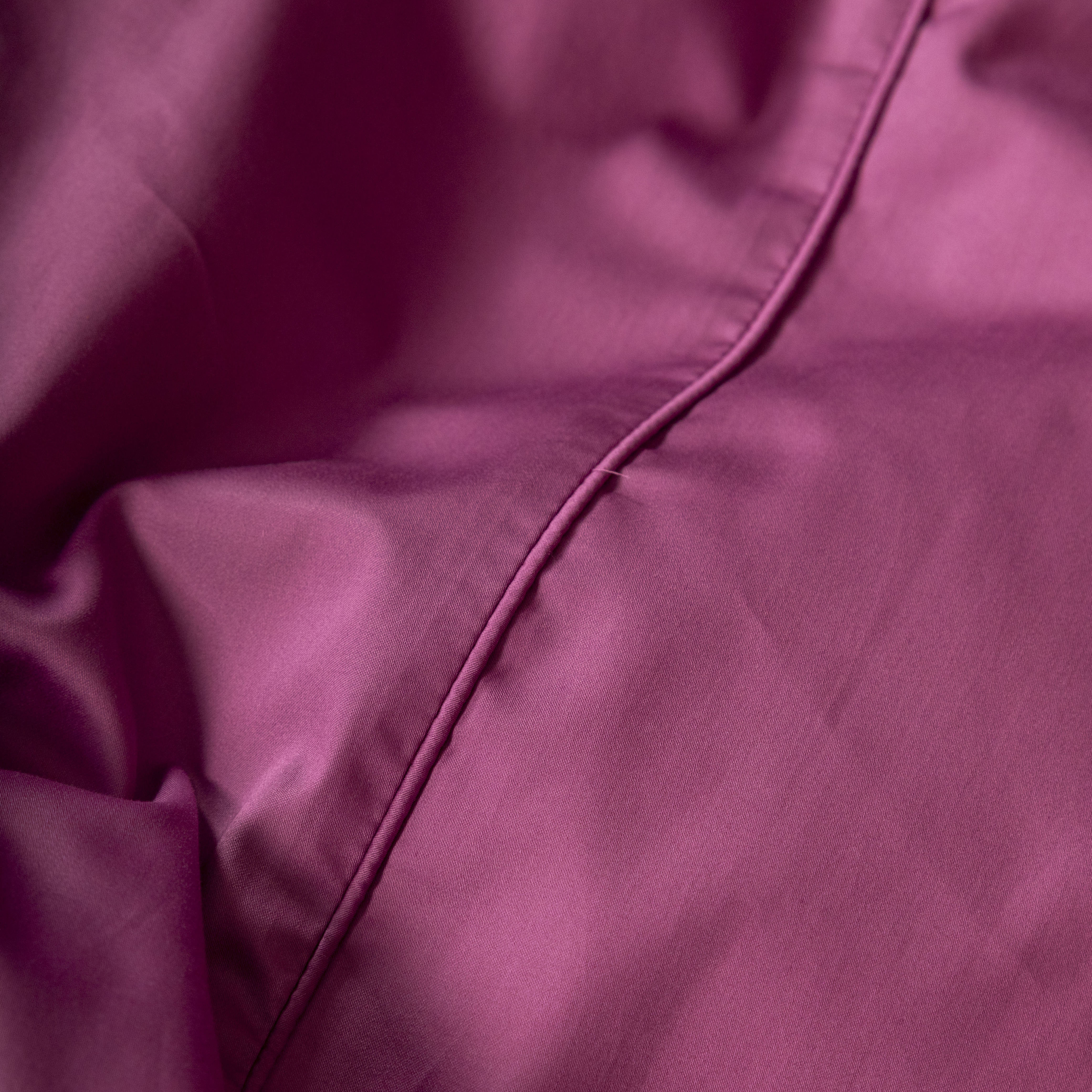 Комплект постельного белья Мако-сатин с модалом пурпурный М-03