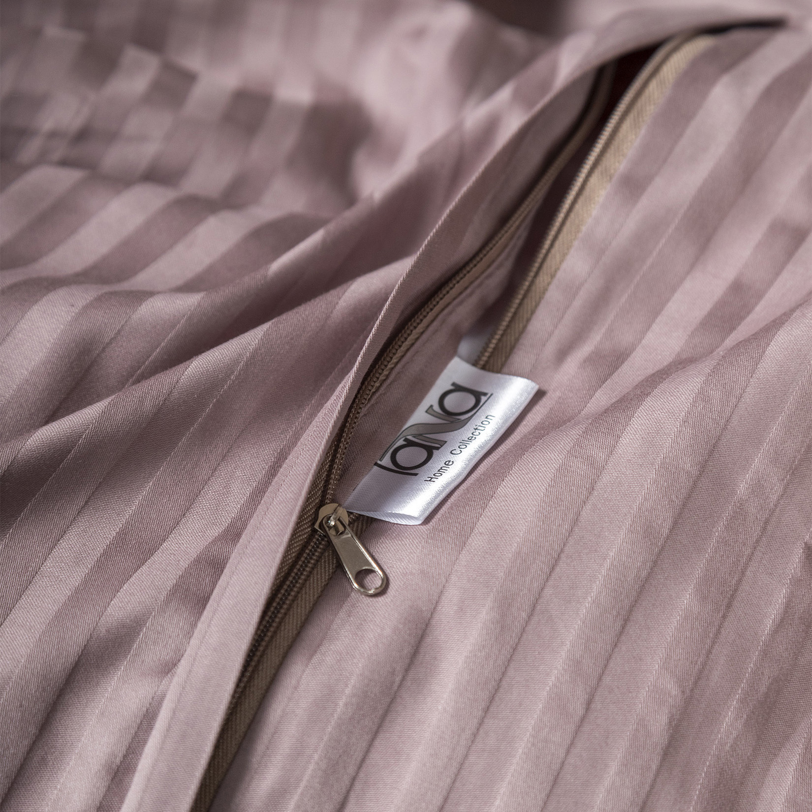 Комплект постельного белья Сатин-Страйп капучино 1909