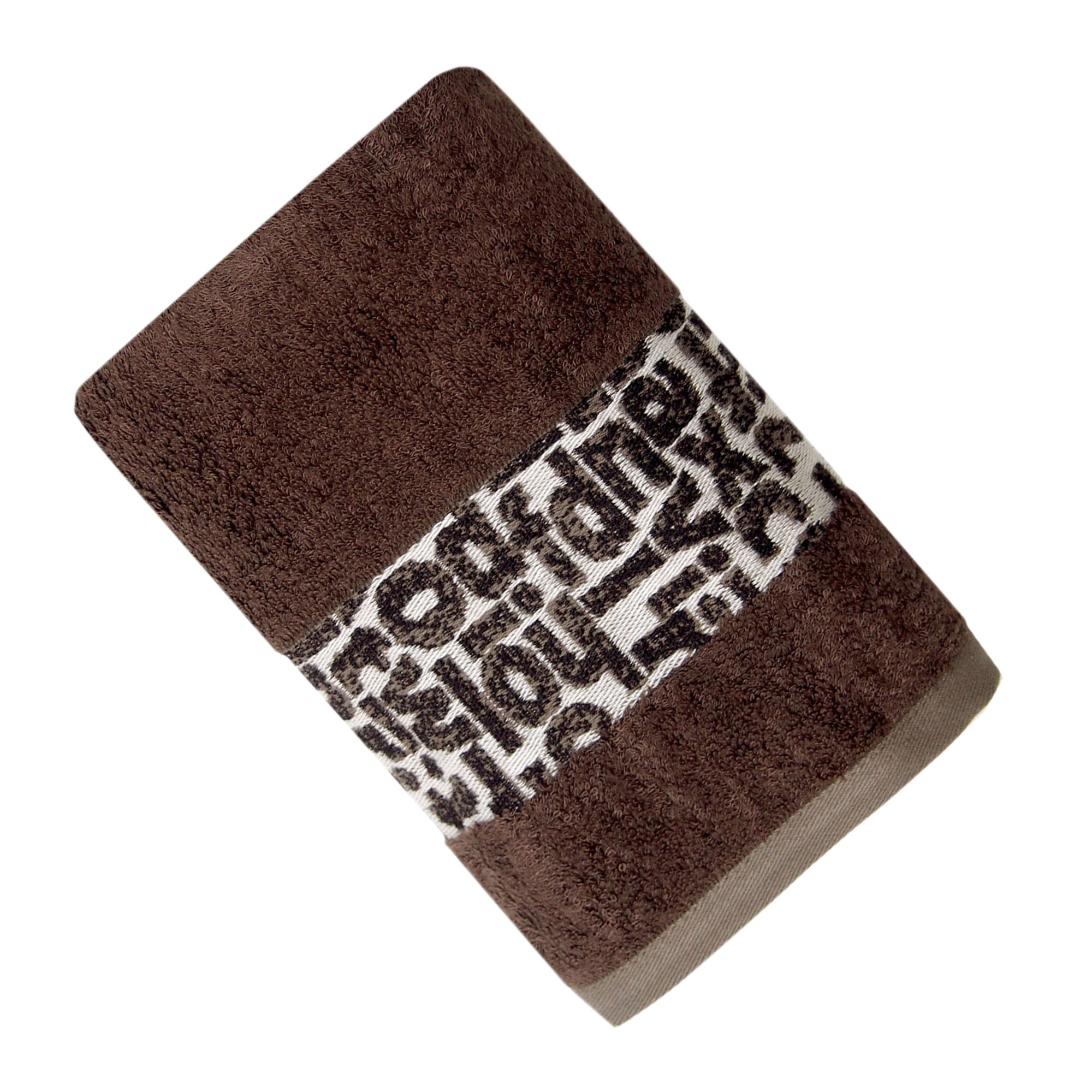 Полотенце ДЕМИ светло-коричневое