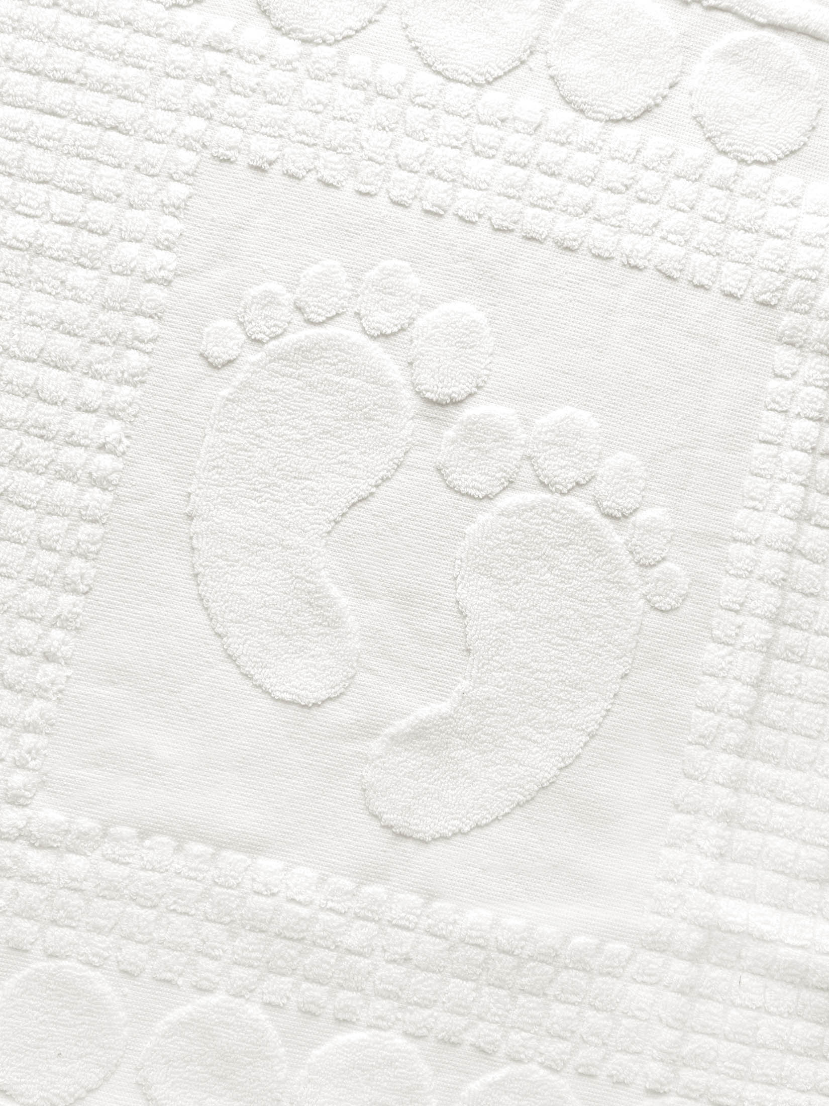 Полотенце НОЖКИ-1 для ног молочное