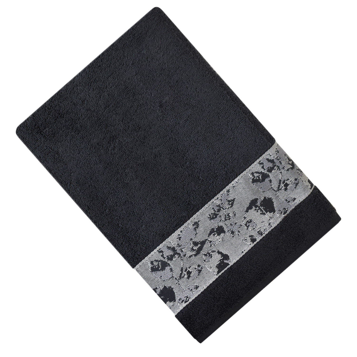 Полотенце ФРЕЯ темно-серое