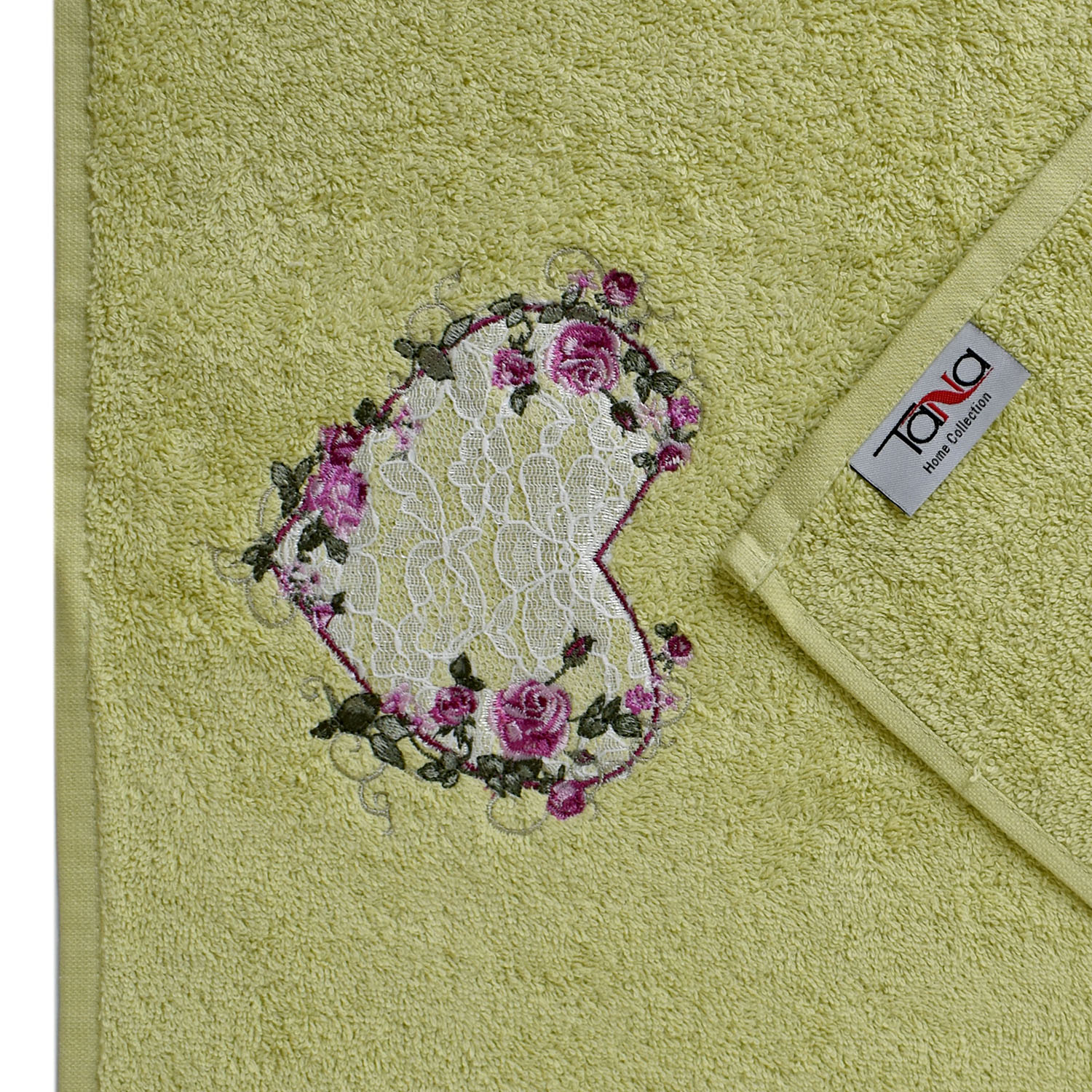 Набор полотенец МОНИКА-1 зеленый из 3х