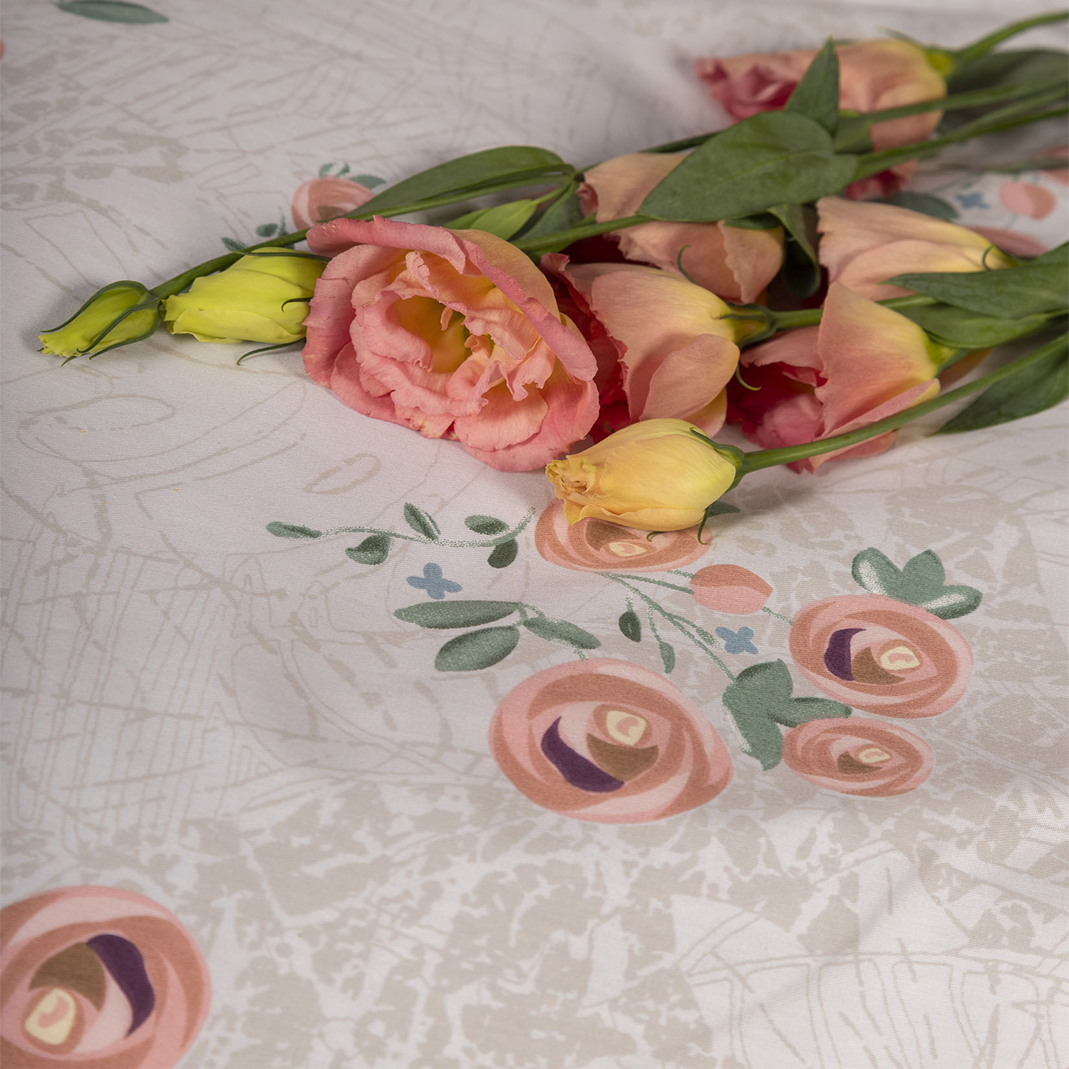 Комплект постельного белья Сатин-люкс 11-96