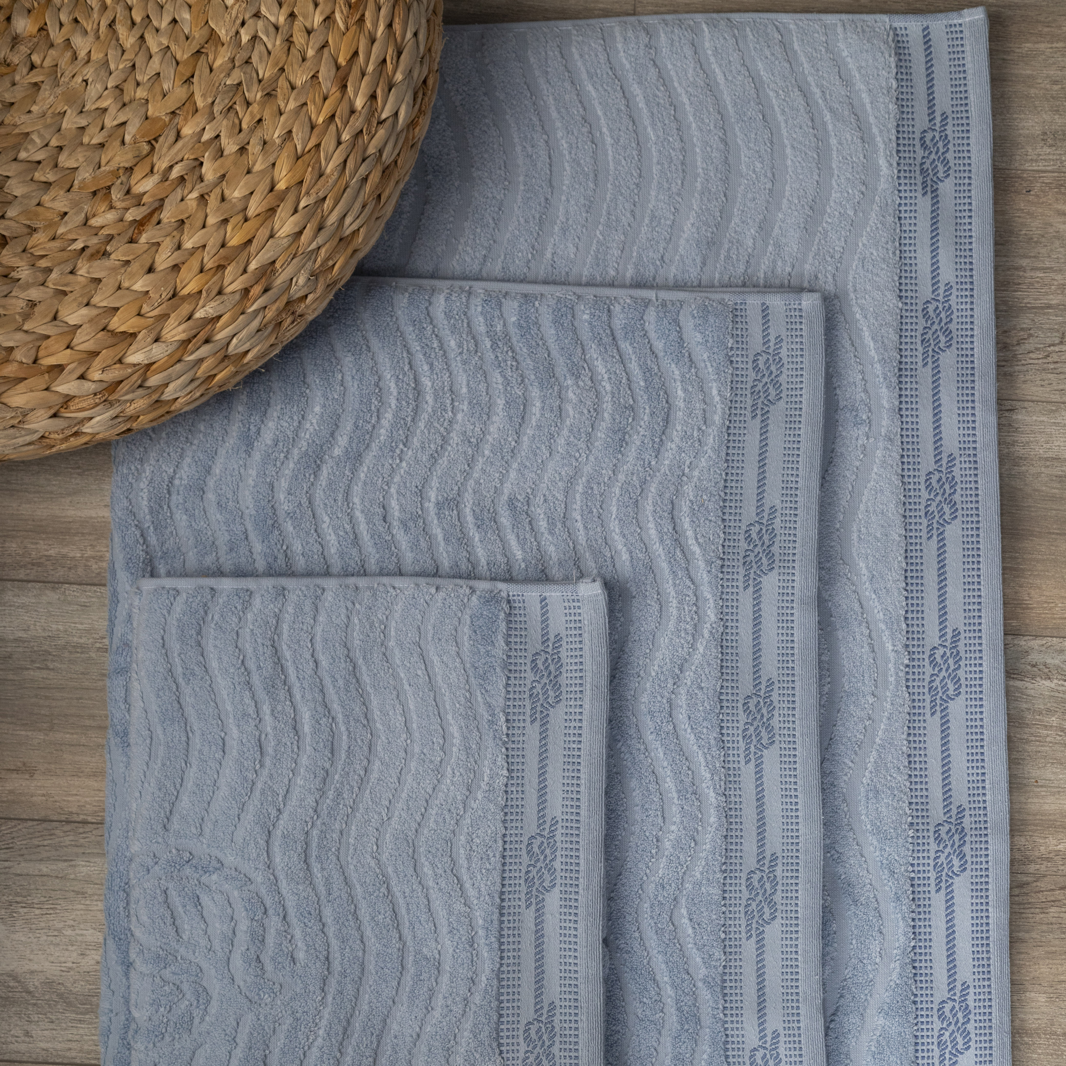 Полотенце ОКЕАН голубое