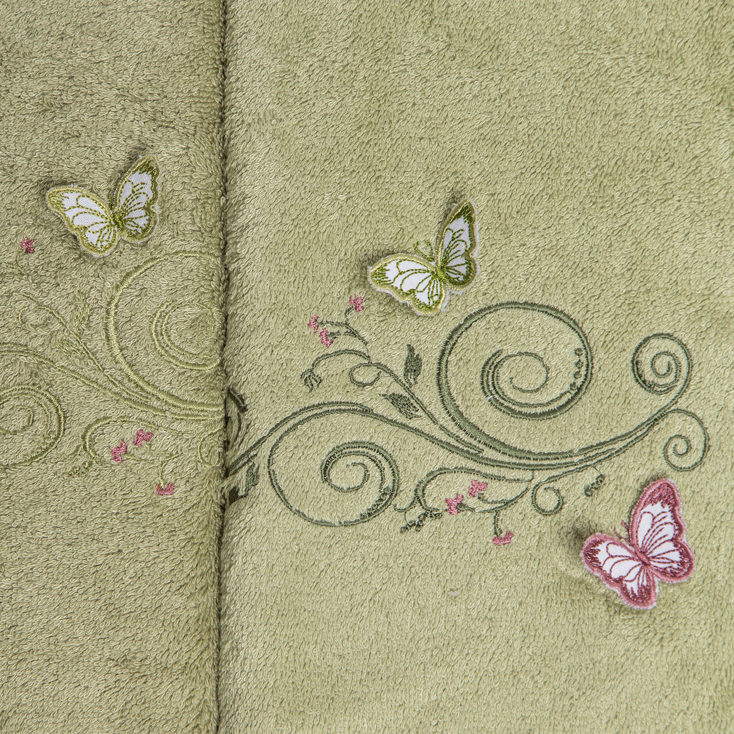 Набор полотенец БАТЕРФЛЯЙ зеленый