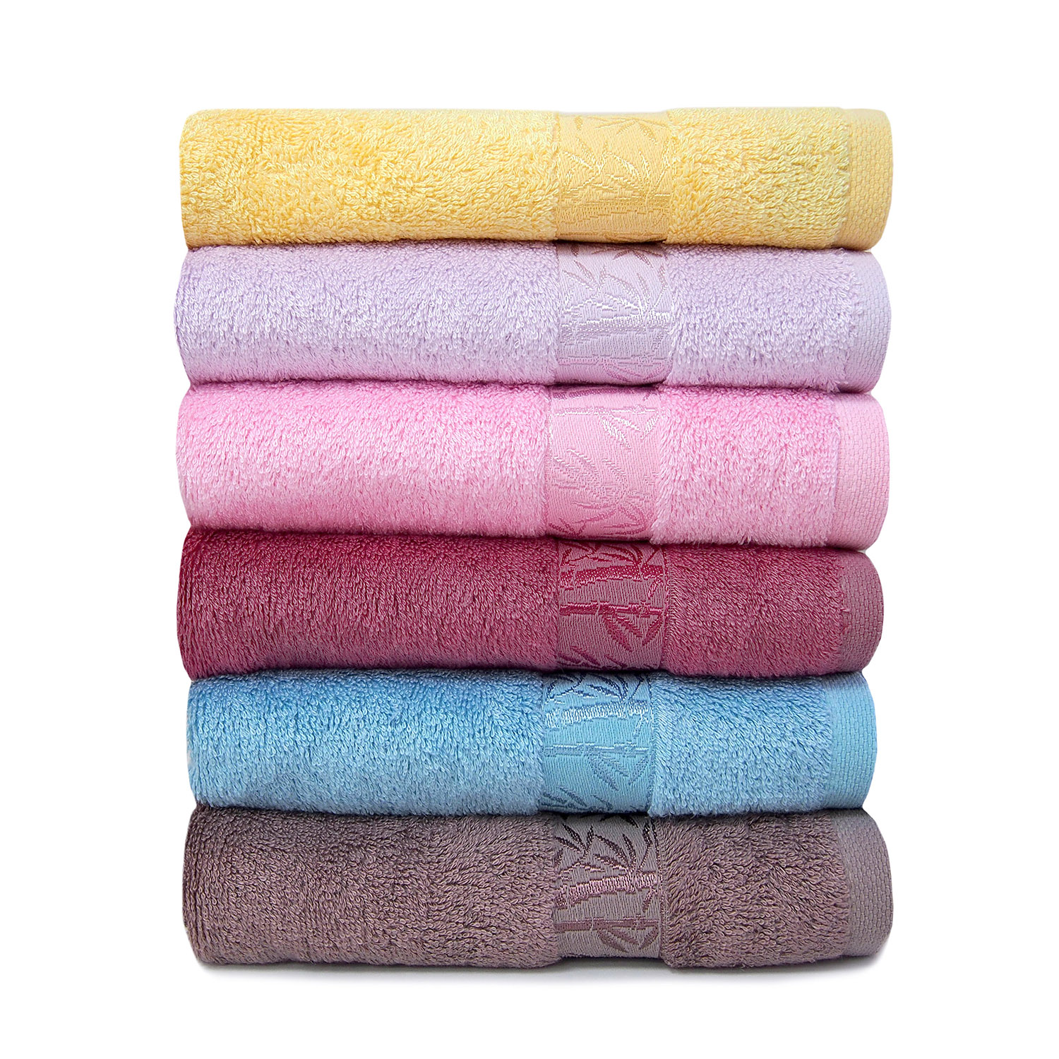 Полотенце БАМБУК ДЕЛЮКС розовое