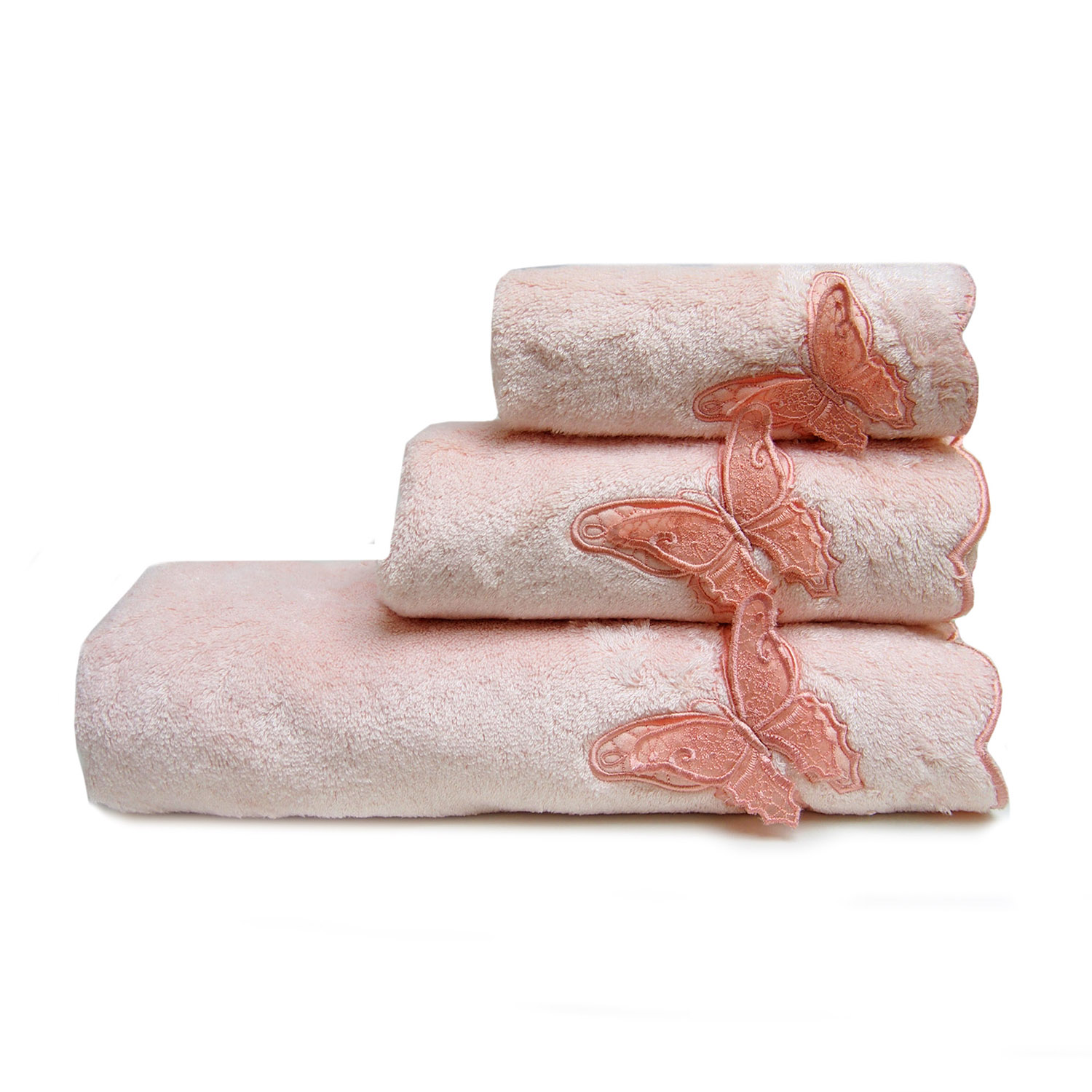 Полотенце ШАДО персиковое