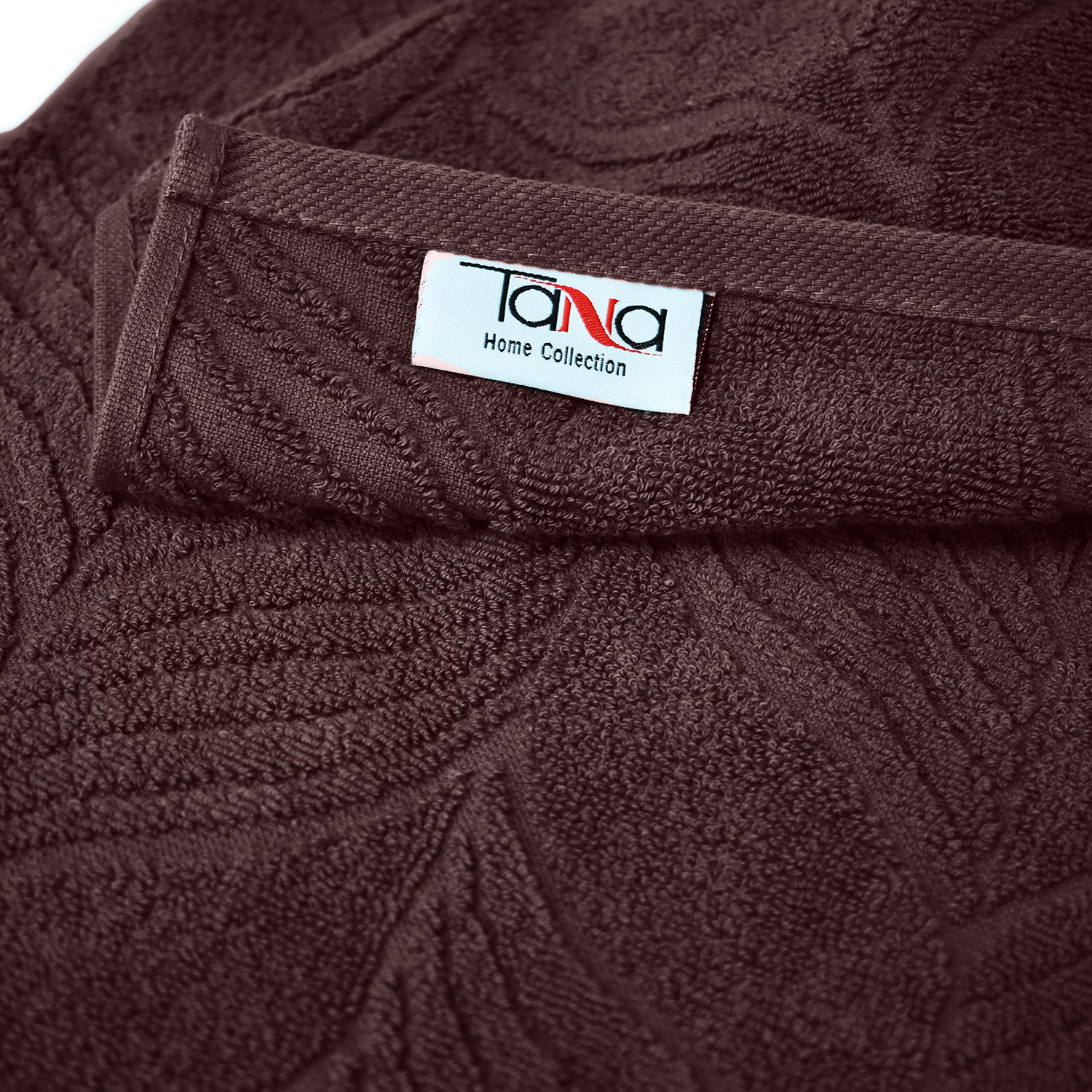 Полотенце ХАЙЛИ коричневое