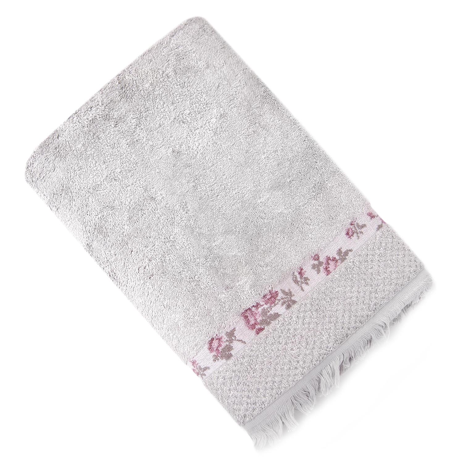 Полотенце РОУЗ серое