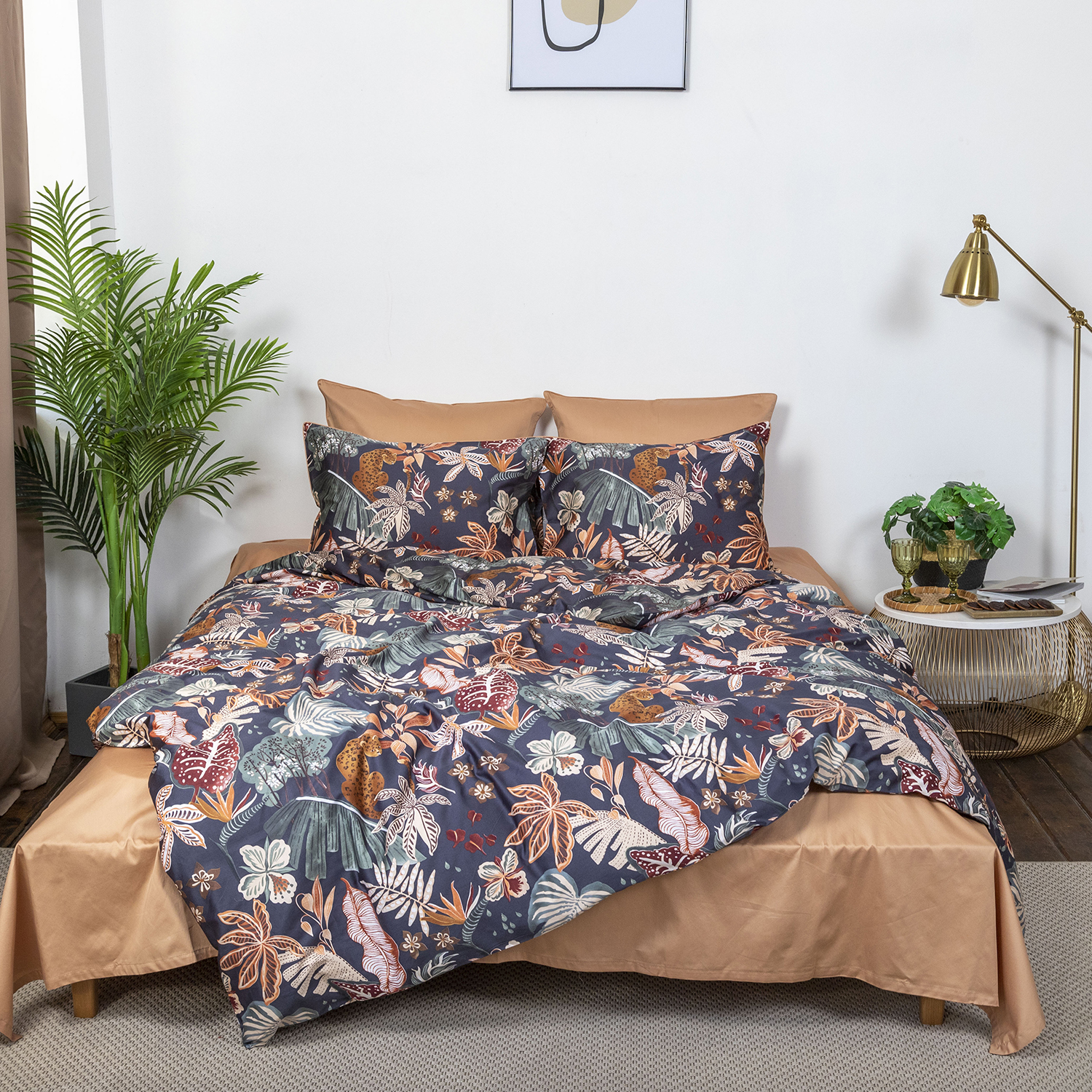 Комплект постельного белья Мако-сатин с модалом 766