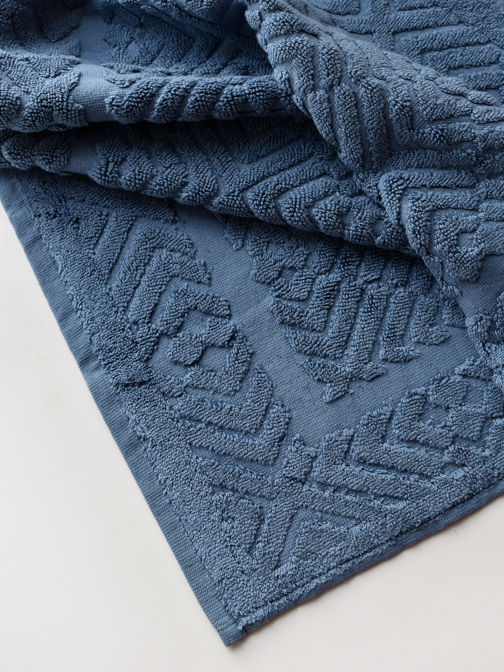 Полотенце ТАЙЛЕР-1 для ног джинса