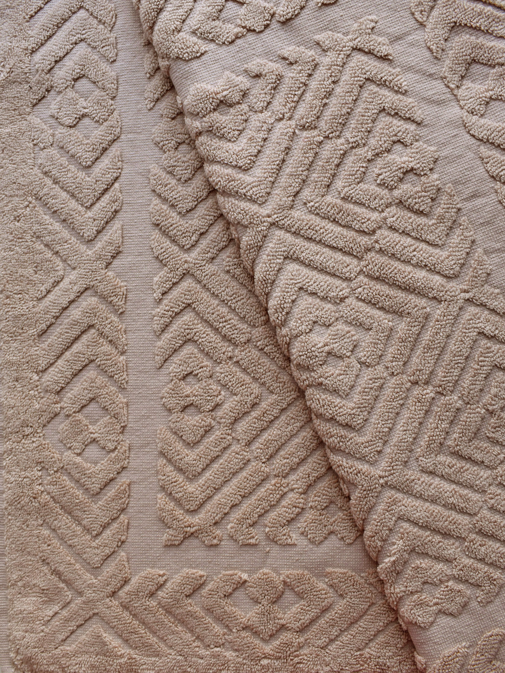 Полотенце ТАЙЛЕР-1 для ног карамель