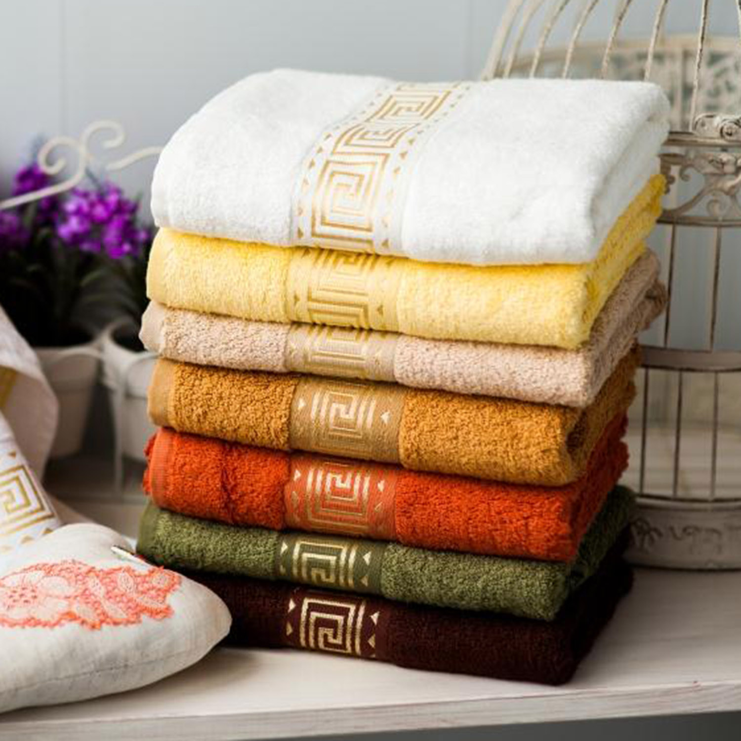 Полотенце МОККО коричневое